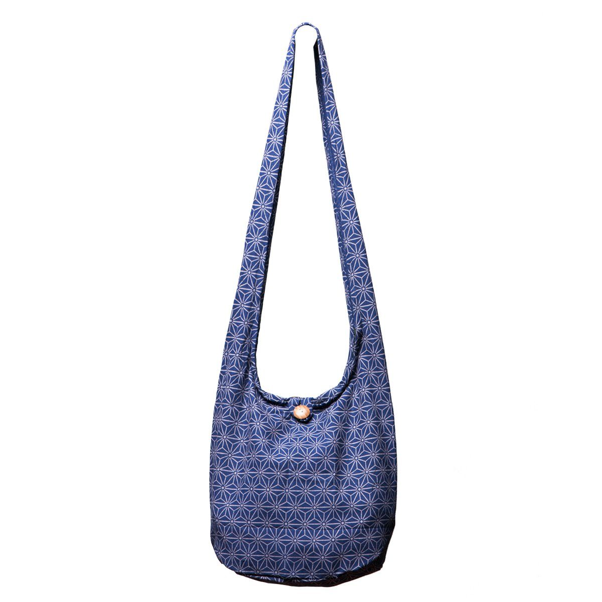 Schultertasche Geometrix Schulterbeutel aus 100% Baumwolle praktische Umhängetasche