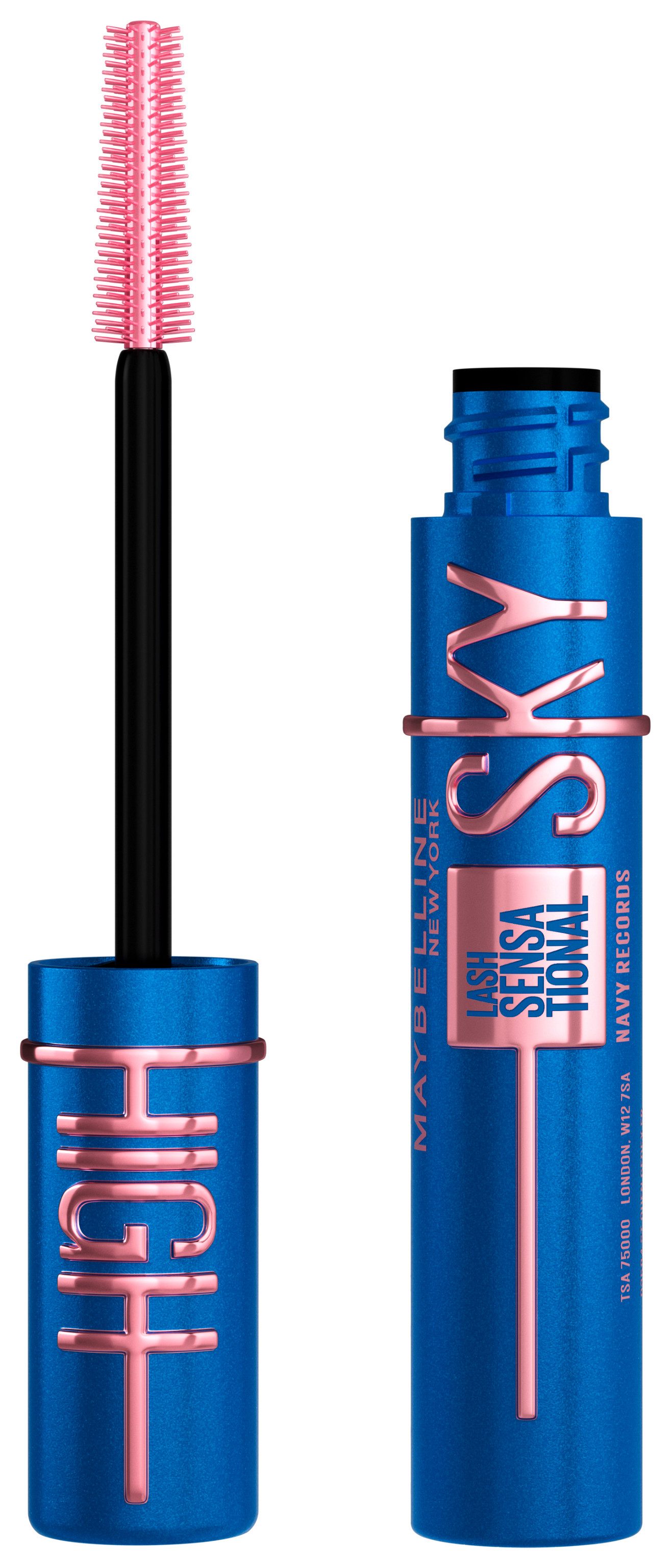 MAYBELLINE NEW YORK Mascara LASH SENSATIONAL SKY HIGH Waterproof, schafft volles Volumen und extreme Länge