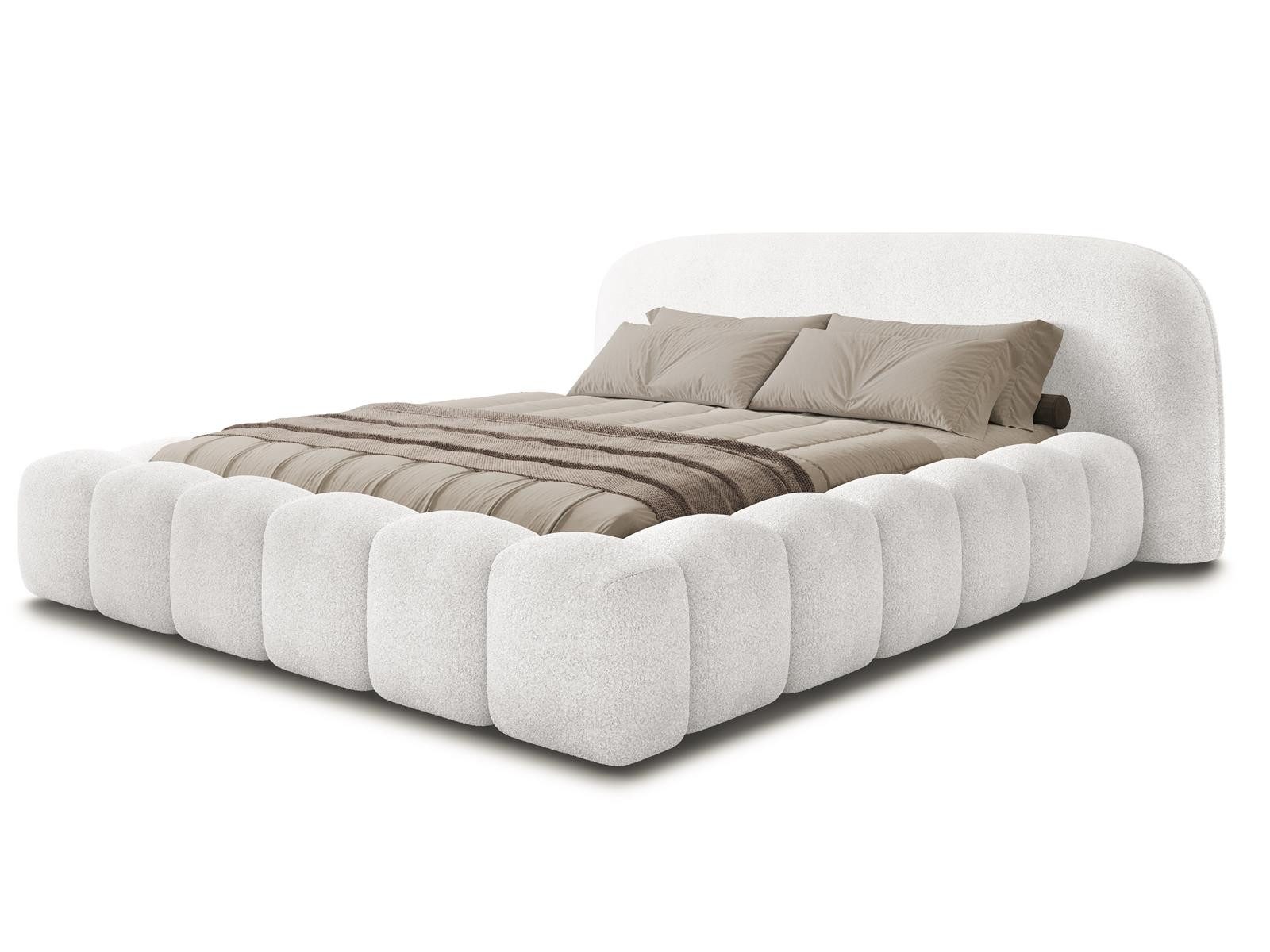 Compleo Polsterbett Exklusives Designerbett,Wolkenbett modern, abgerundetem günstig online kaufen