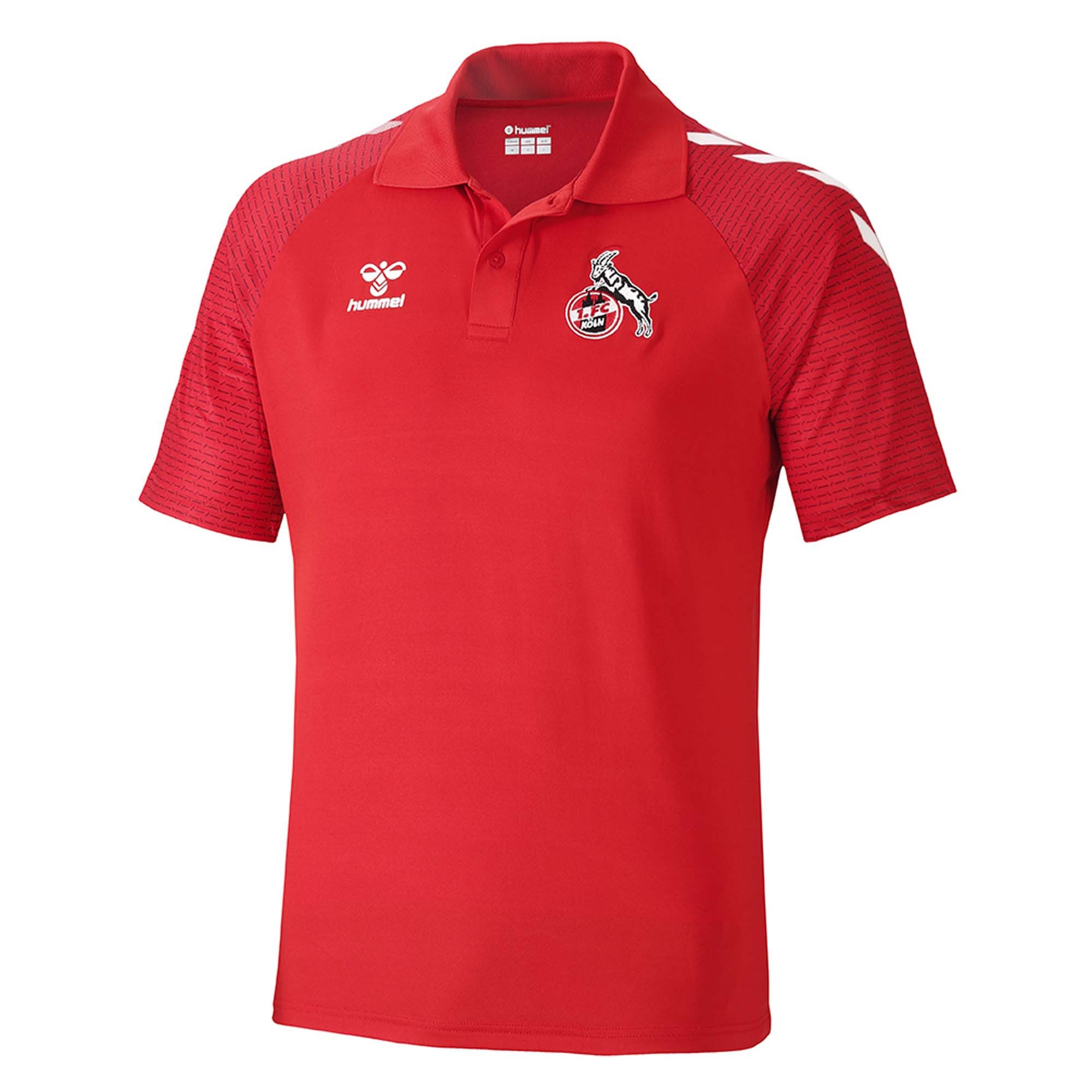 hummel Poloshirt Hummel Herren 1. FC Köln Trainings Polo 2022/23 217478