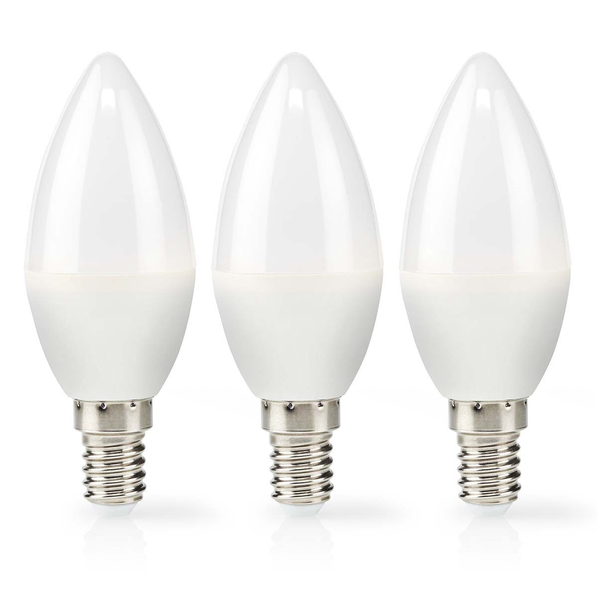 Nedis Smarte LED-Leuchte LBE14C351P3, E14-Fassung, 250 Lumen, warmweißes Licht für flexible Nutzung, Warmweiss, E14-Fassung, 250 Lumen, warmweißes Licht für flexible Nutzung