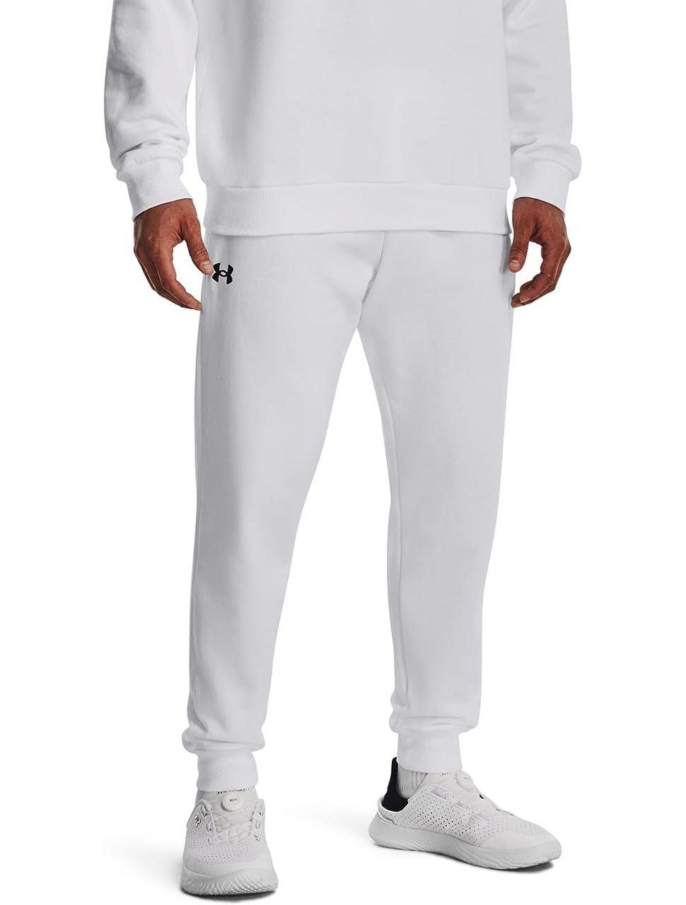 Rival White Armour® UA Sweatbermudas Herren Fleece Under Jogginghose