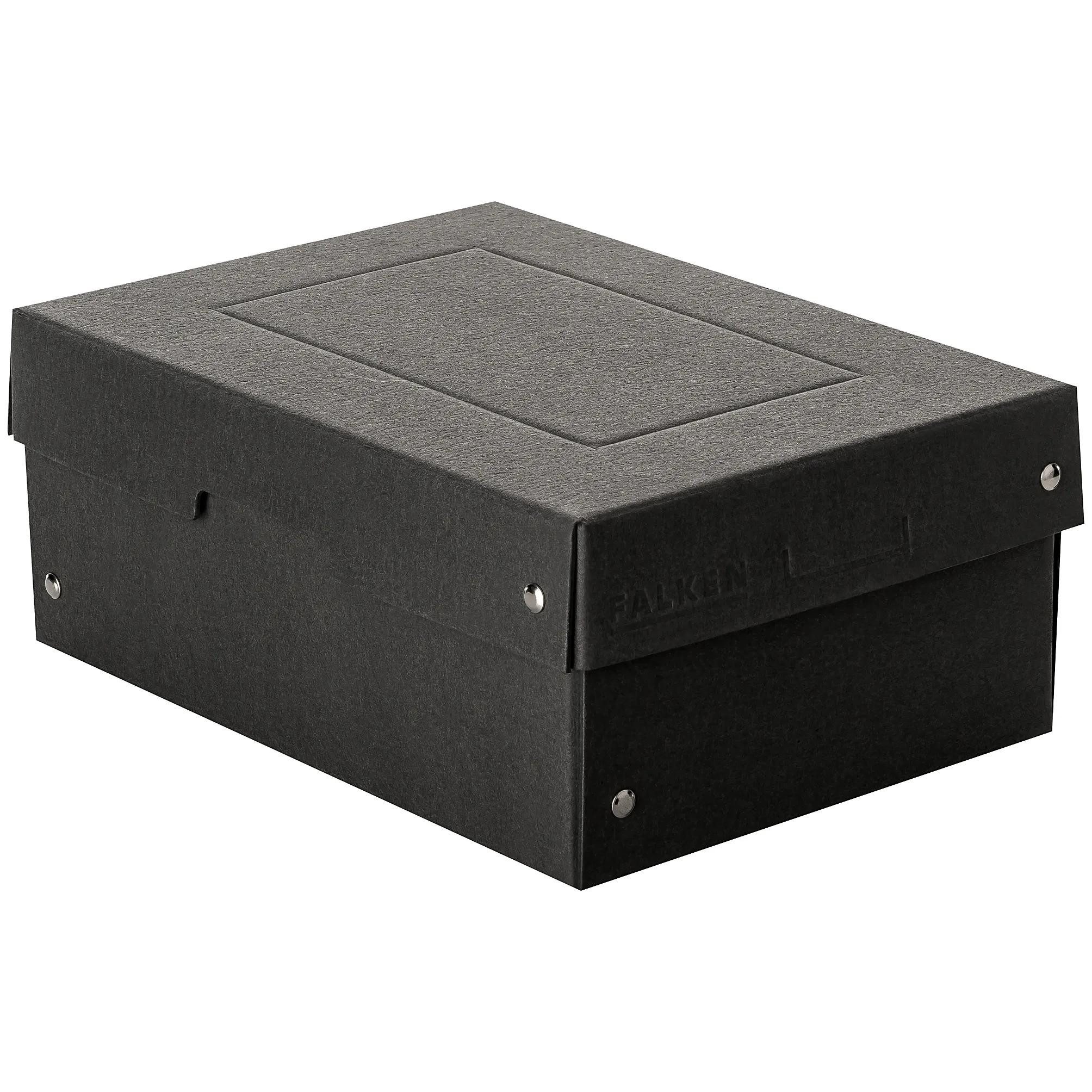 Archivcontainer 5x PURE Box Black DIN A5 Füllhöhe 100 mm schwarz - Schwarz - 22001720F
