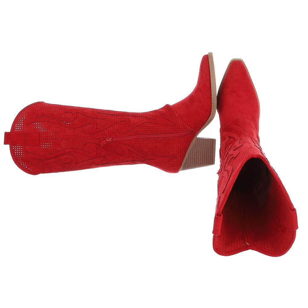 Ital-Design Damen Cowboyboots Western Sommerboots (88843691) Blockabsatz St günstig online kaufen