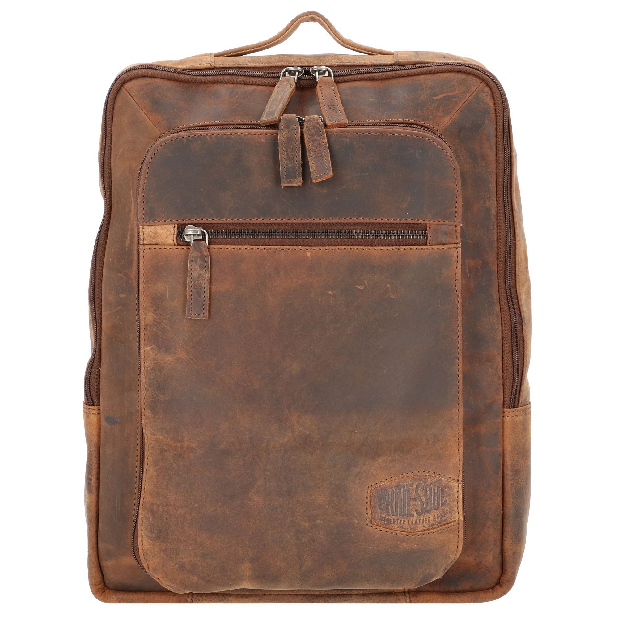 Pride and Soul Laptoprucksack Jester, Leder