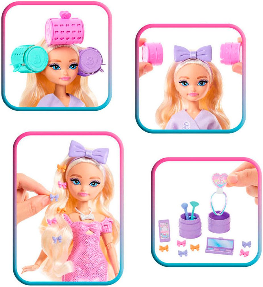 Barbie Anziehpuppe Barbie Dream Besties, "Get Ready With Me" Malibu,Haarspiel Puppe