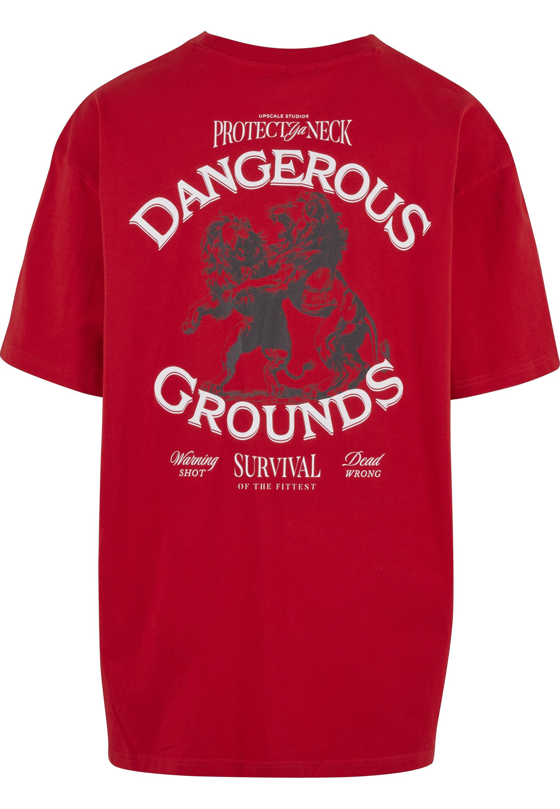 Upscale by Mister Tee T-Shirt Upscale by Mister Tee Dangerous Grounds Oversize Tee (1-tlg)