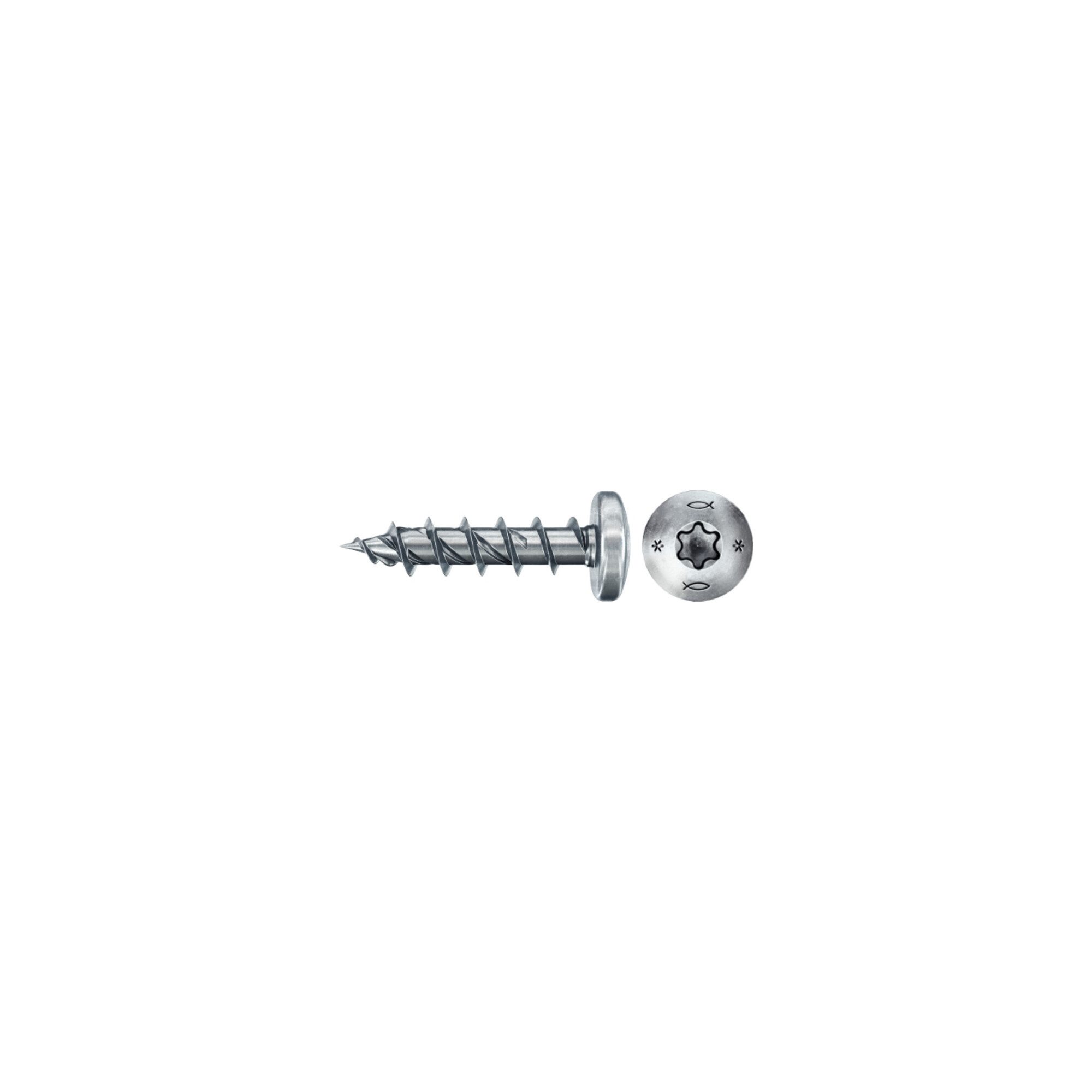 Schraube fischer Power-Fast II 5,0x30 PH blvz VG TX 200 100 Stk