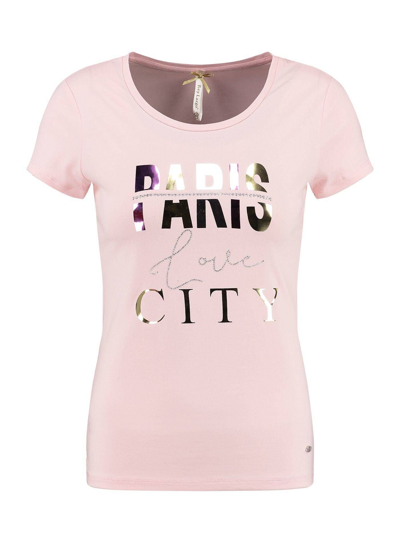 Key Largo T-Shirt Damen T-Shirt YVES (1-tlg) rose (70)