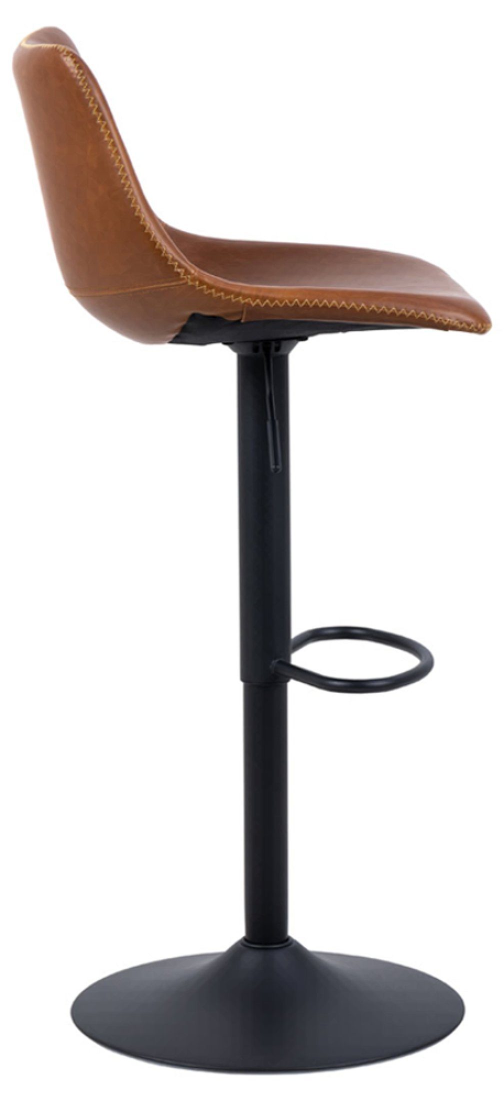 ACTONA GROUP Barhocker Oregon Barhocker mit Trompetenfuß, beige Kontrastn