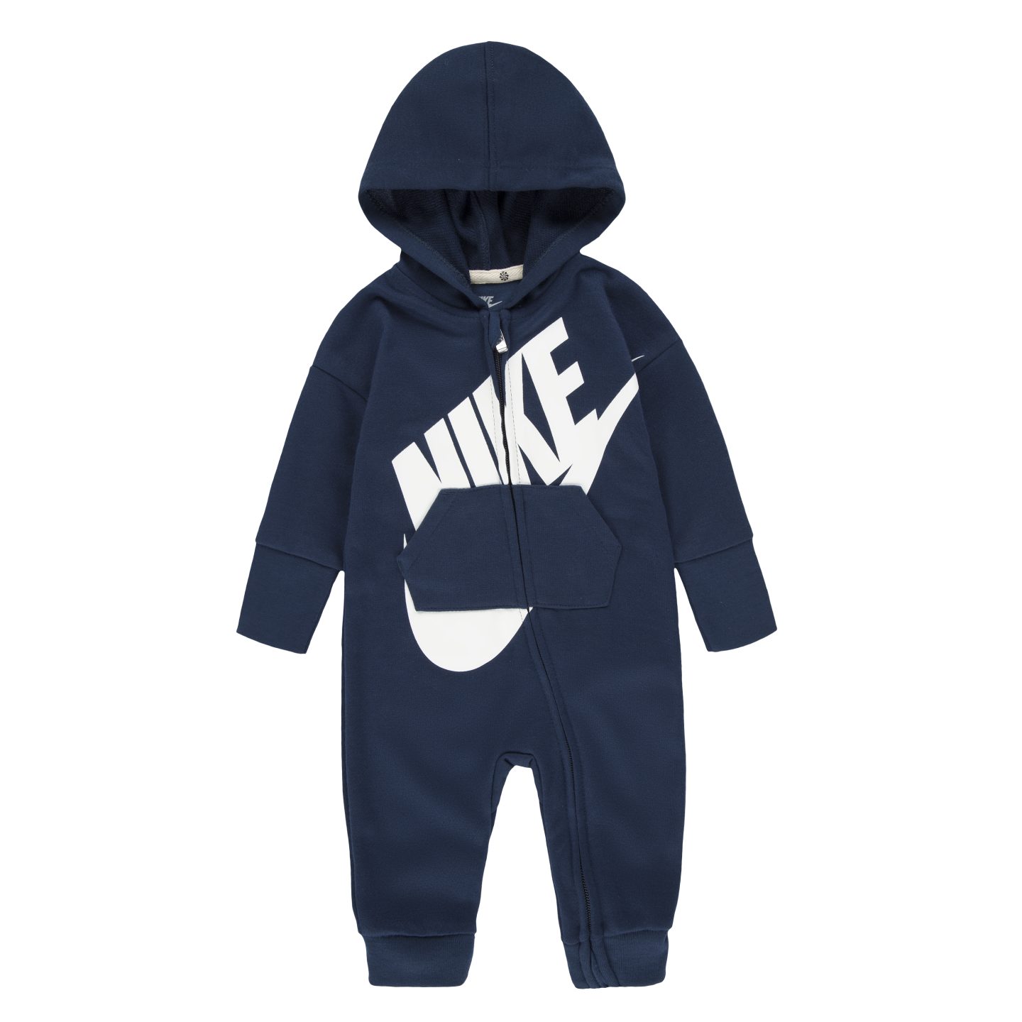 Nike Sportswear Strampler NKN SUSTAINABLE COVERALL mit asymmetrischem, durchgehendem Reißverschluss vorn