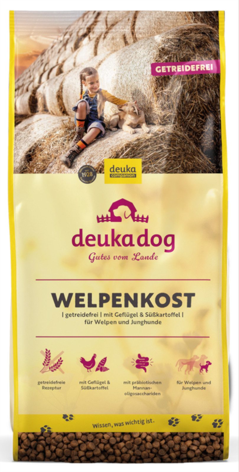 Deuka Welpenkost Geflügel, Trockenfutter für: Welpen, Hunde