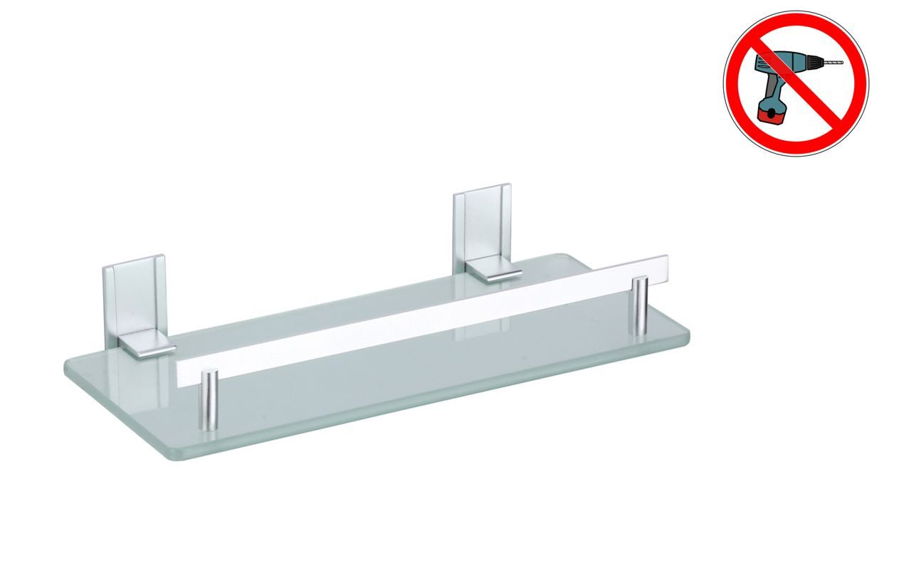 MSV Badmöbel-Set MSV Wandregal Glas "Tabarca"