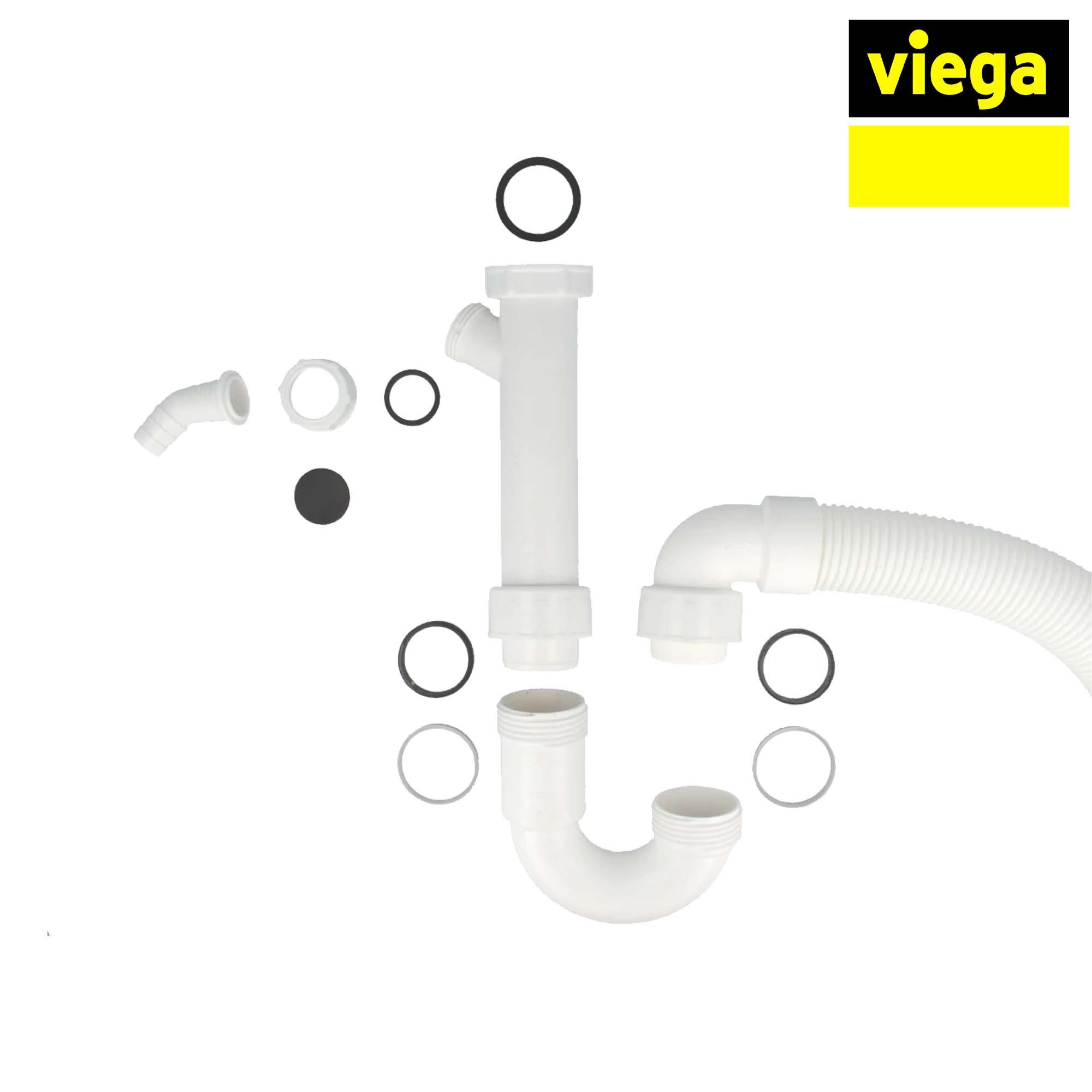 Viega Siphon Rückflussverhinderer-Set für Kondensattrockner mit Schlauch Ø10 mm