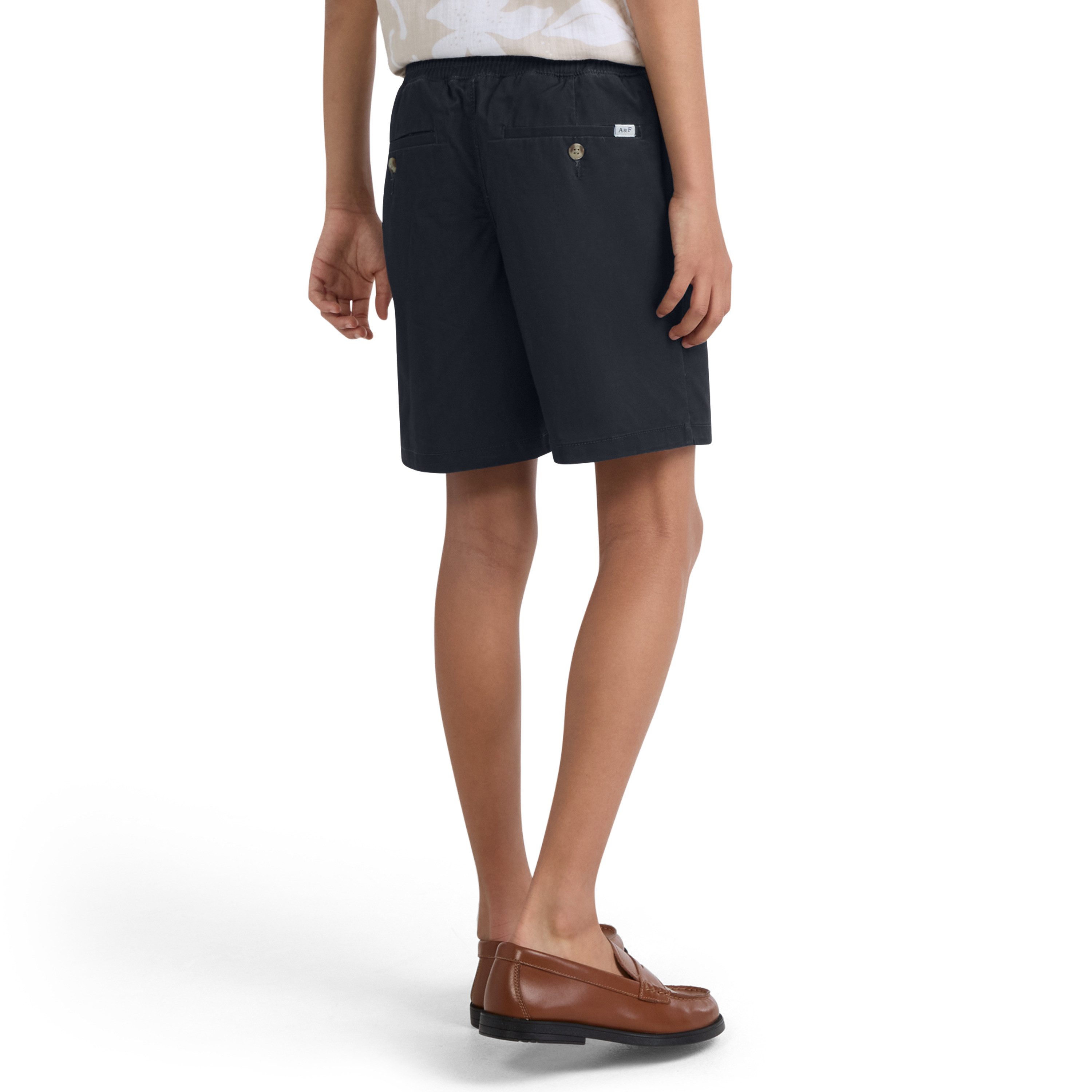 Abercrombie Kids Chinoshorts AFB PULL ON CHINO SHORTS mit elastischem Bund und Bindeband, für Boys