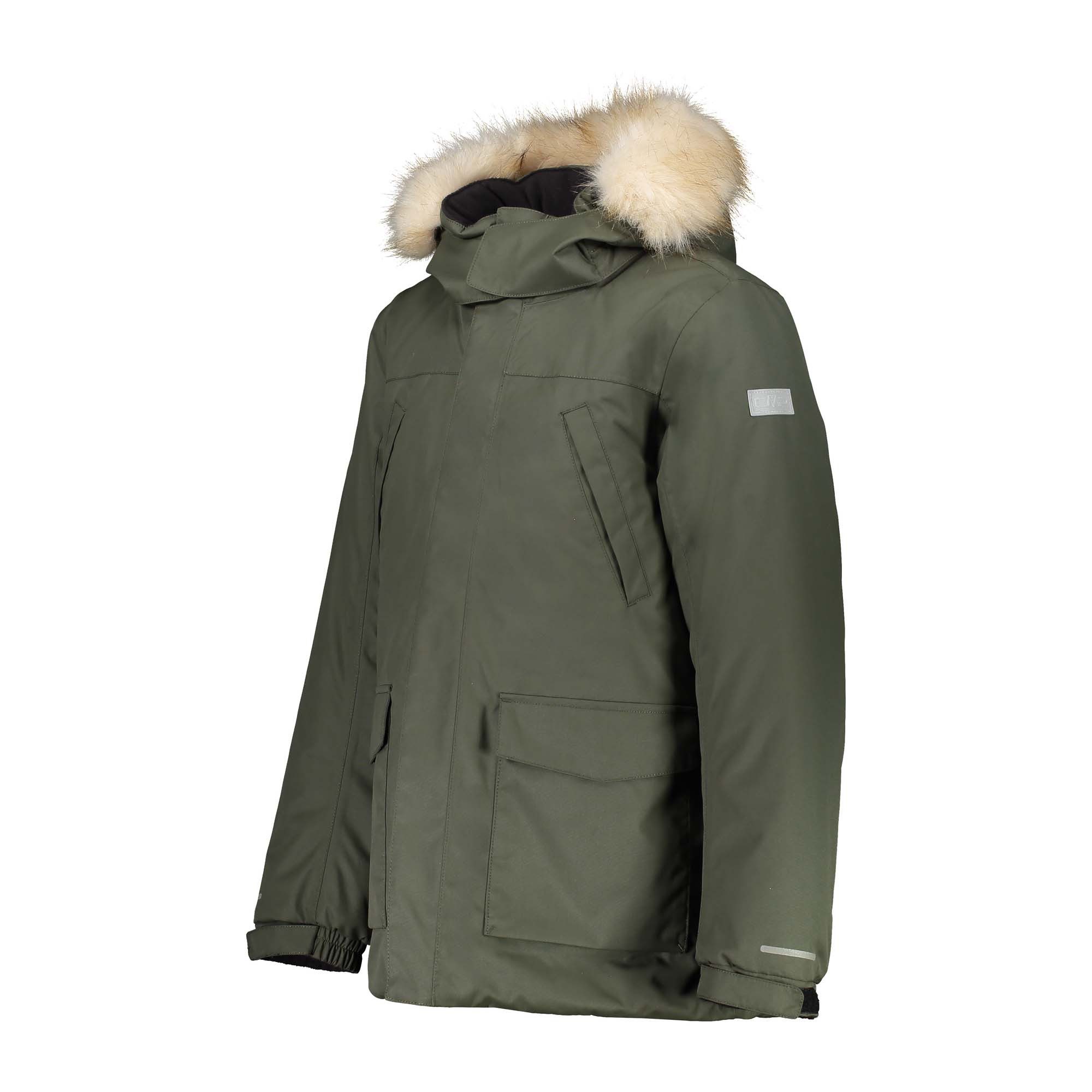 CMP Wintermantel CMP Jungen Mantel BOY LONG JACKET SNAPS HOOD 30K1414