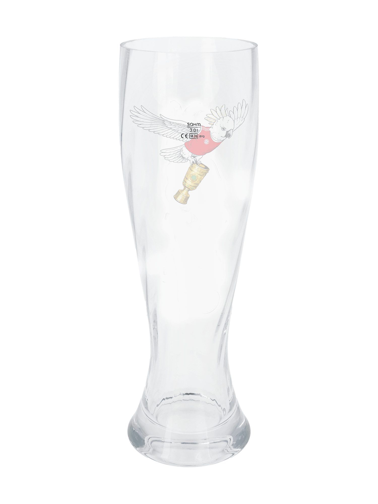 FC Bayern München Bierglas FC Bayern München I Weißbierglas DFB-Pokalsieger 2026 3 l, Glas