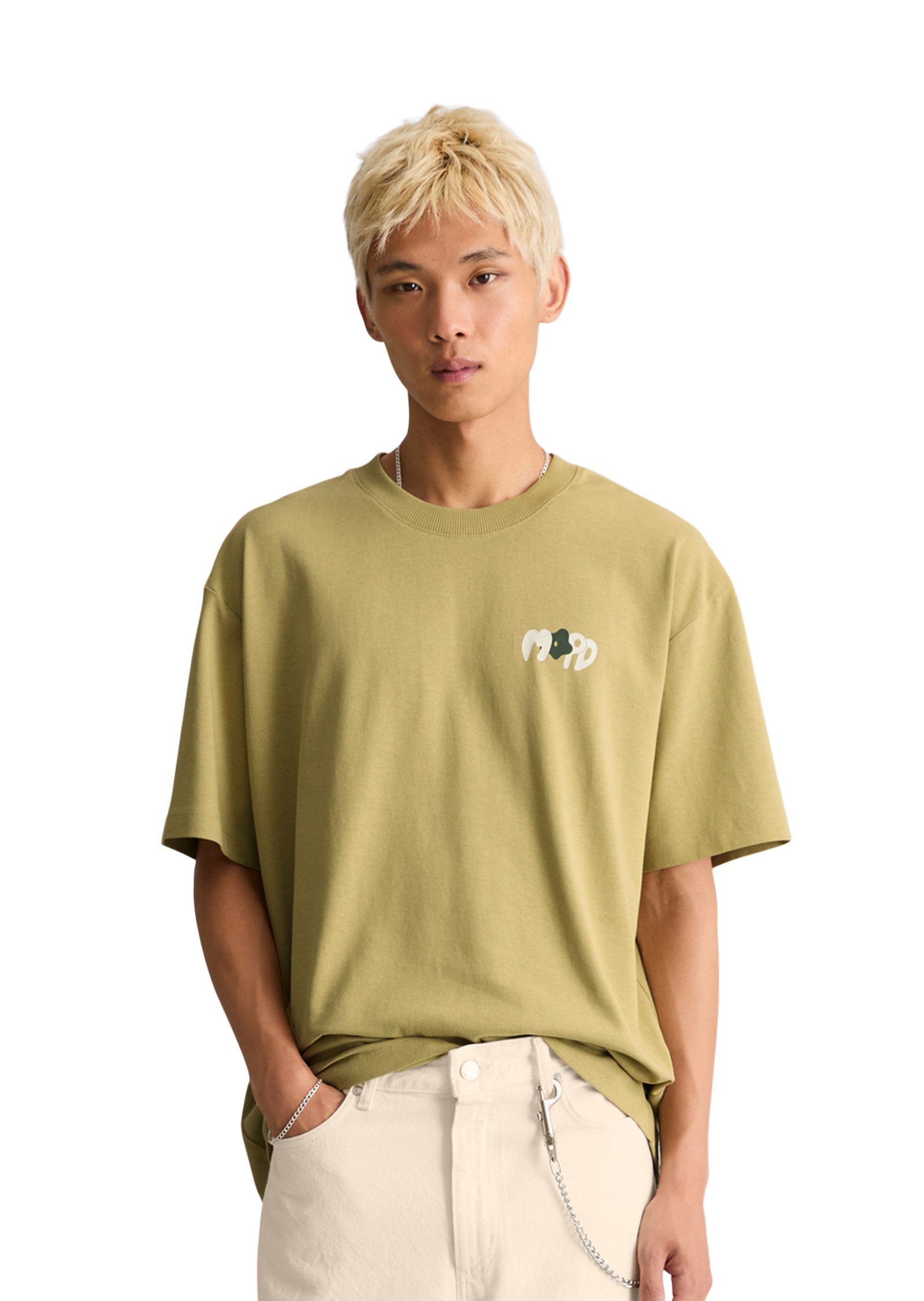 Marc O'Polo DENIM T-Shirt mit großem Rückenprint