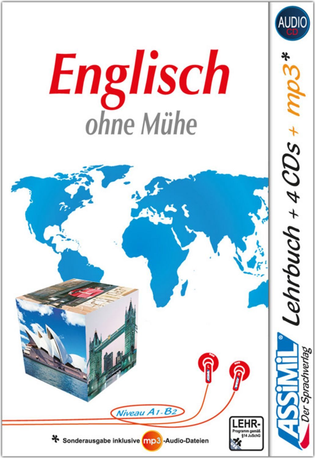 ASSiMiL Englisch ohne Mühe - Audio-Plus-Sprachkurs - Niveau A1-B2 / Anthony Bulger