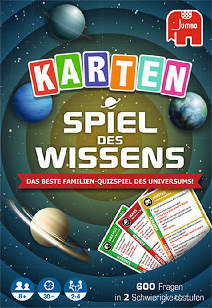 Jumbo Spiele Spiel Spiel des Wissens: Das Kartenspiel