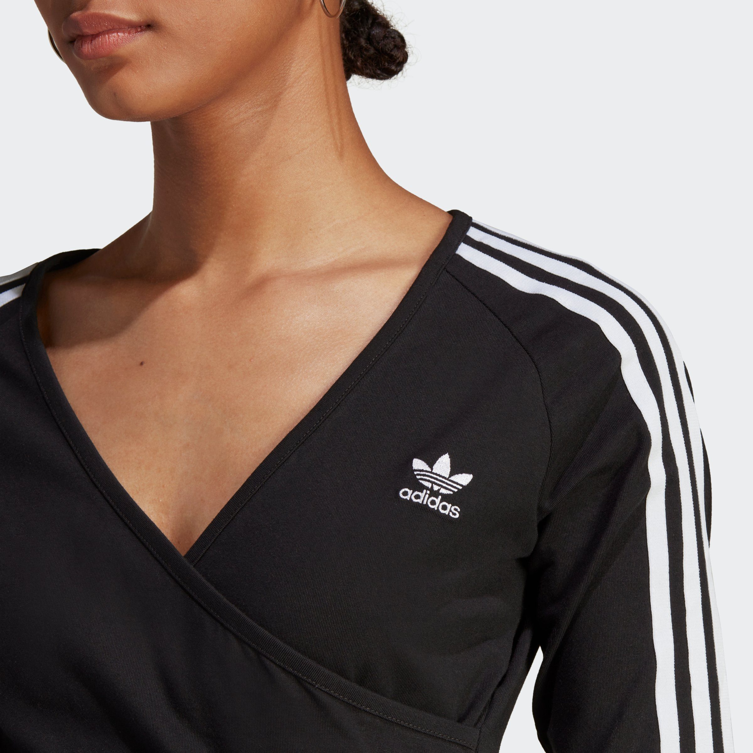 Originals Langarmshirt CROP CLASSICS ADICOLOR adidas LONGSLEEVE