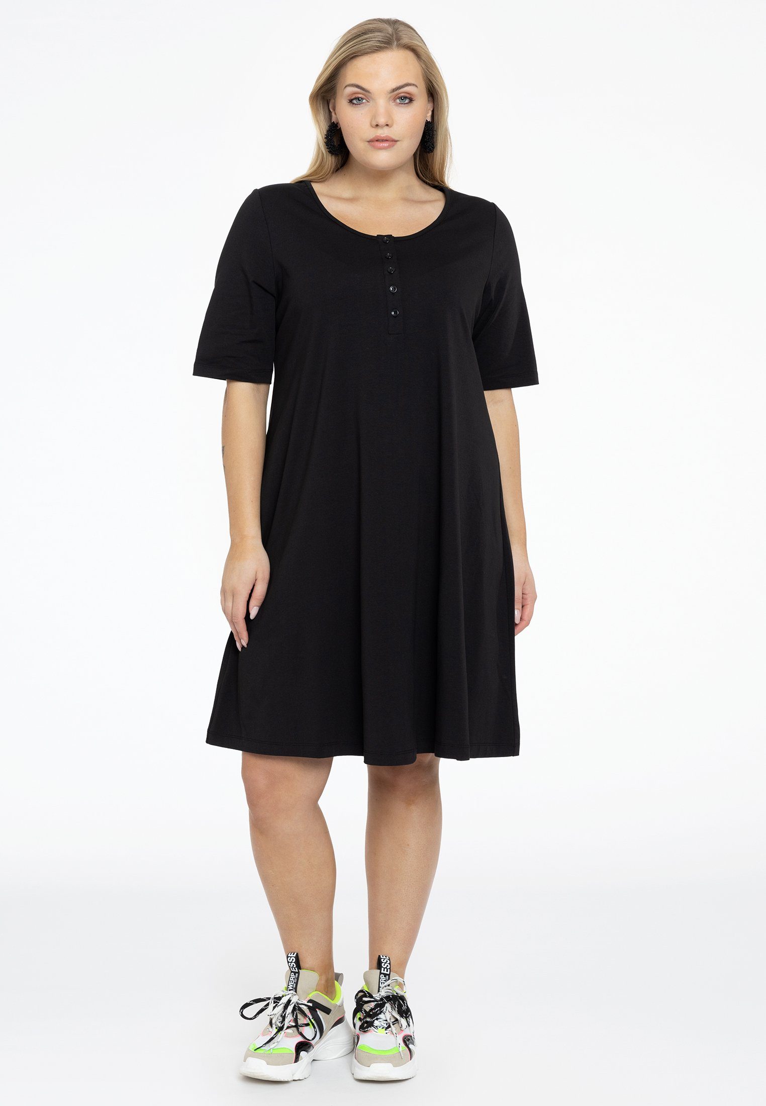 YOEK A-Linien-Kleid Damen Kleid Große Größen günstig online kaufen