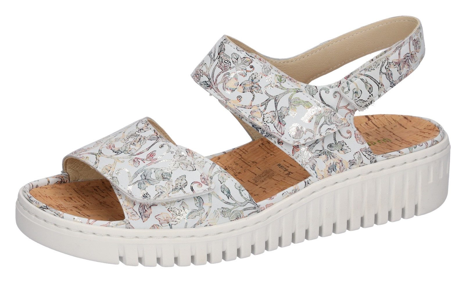 Waldläufer K-VALERIE Plateausandale, Sommerschuh, Klettschuh, Sandalette günstig online kaufen