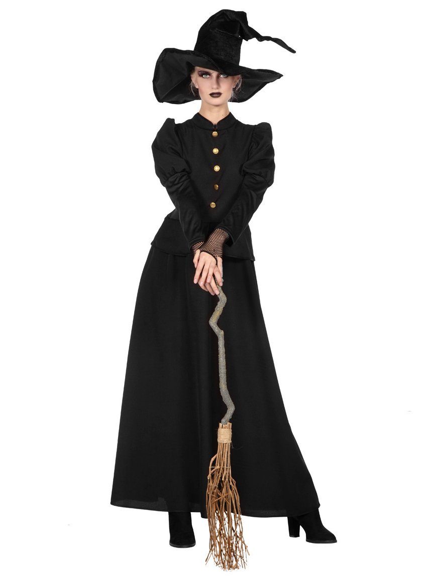 Metamorph Hexen-Kostüm Gothic Hexen Kleid - Halloween Kostüm Damen, Züchtig günstig online kaufen