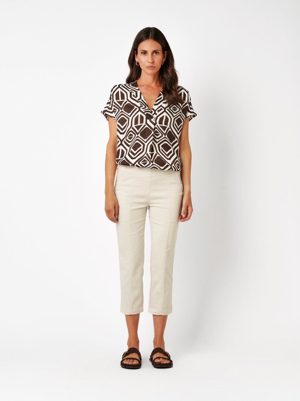 TONI 3/4-Hose mit Stretch
