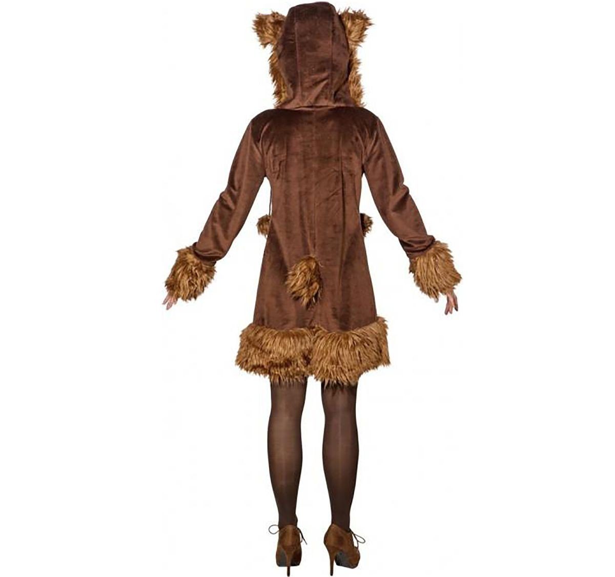 Orlob Kostüm Bär Kleid für Damen