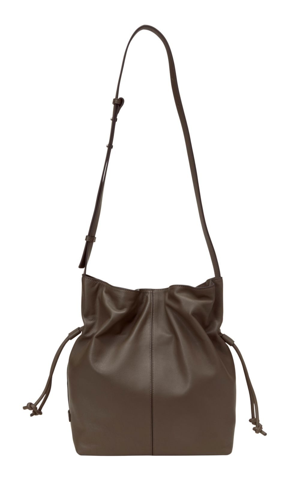 Marc O'Polo Umhängetasche Hobo Bag, aus echtem Leder