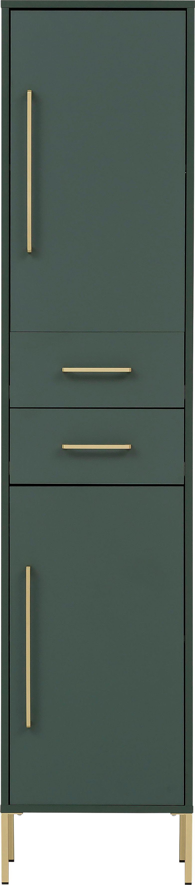 Schildmeyer Hochschrank Kent Breite 40,5 cm, made in Germany waldgrün | waldgrün | Hochschränke