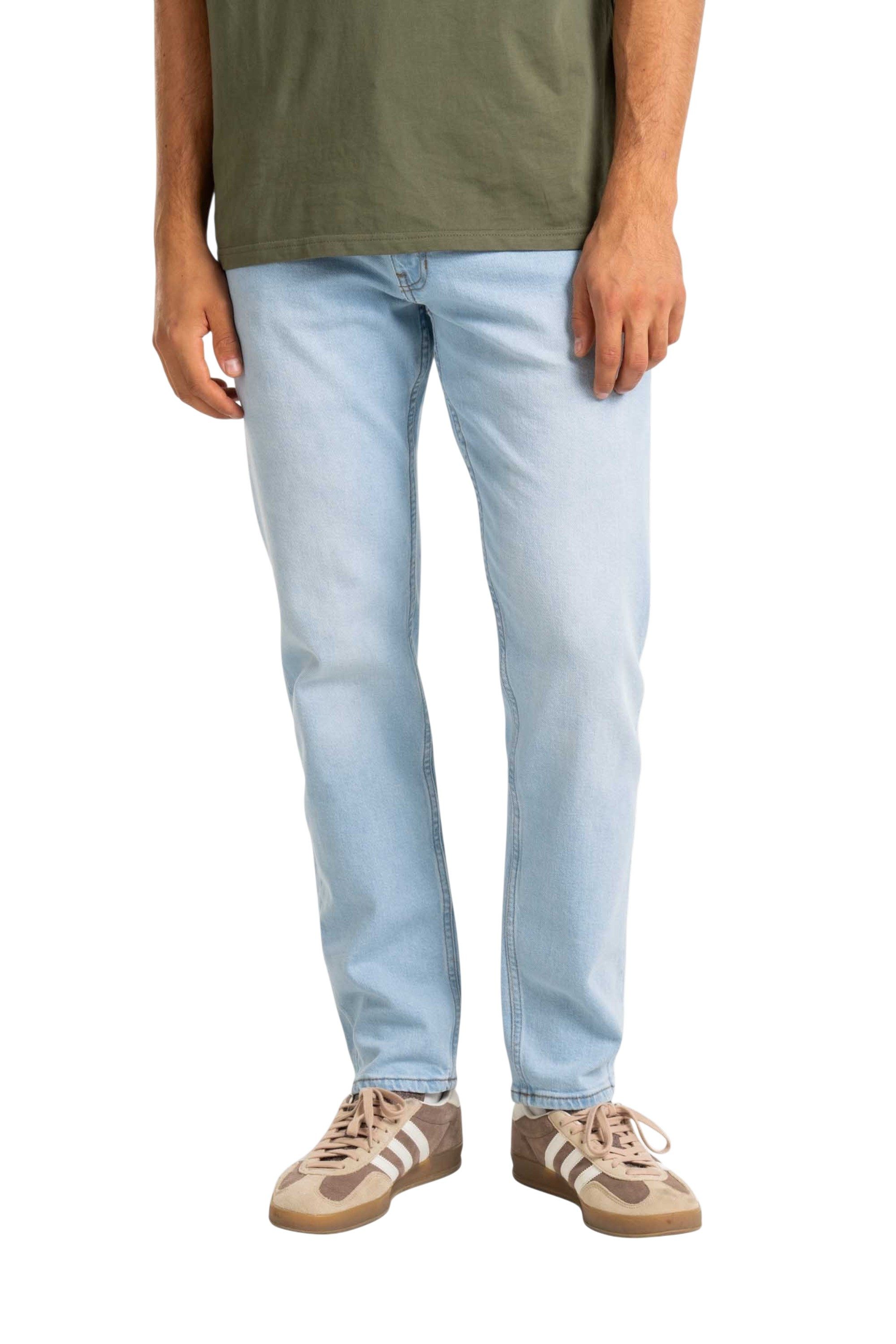 REELL Regular-fit-Jeans Jeans Reell Barfly Light Blue Stone (1-tlg) Flex-Denim-Stoff