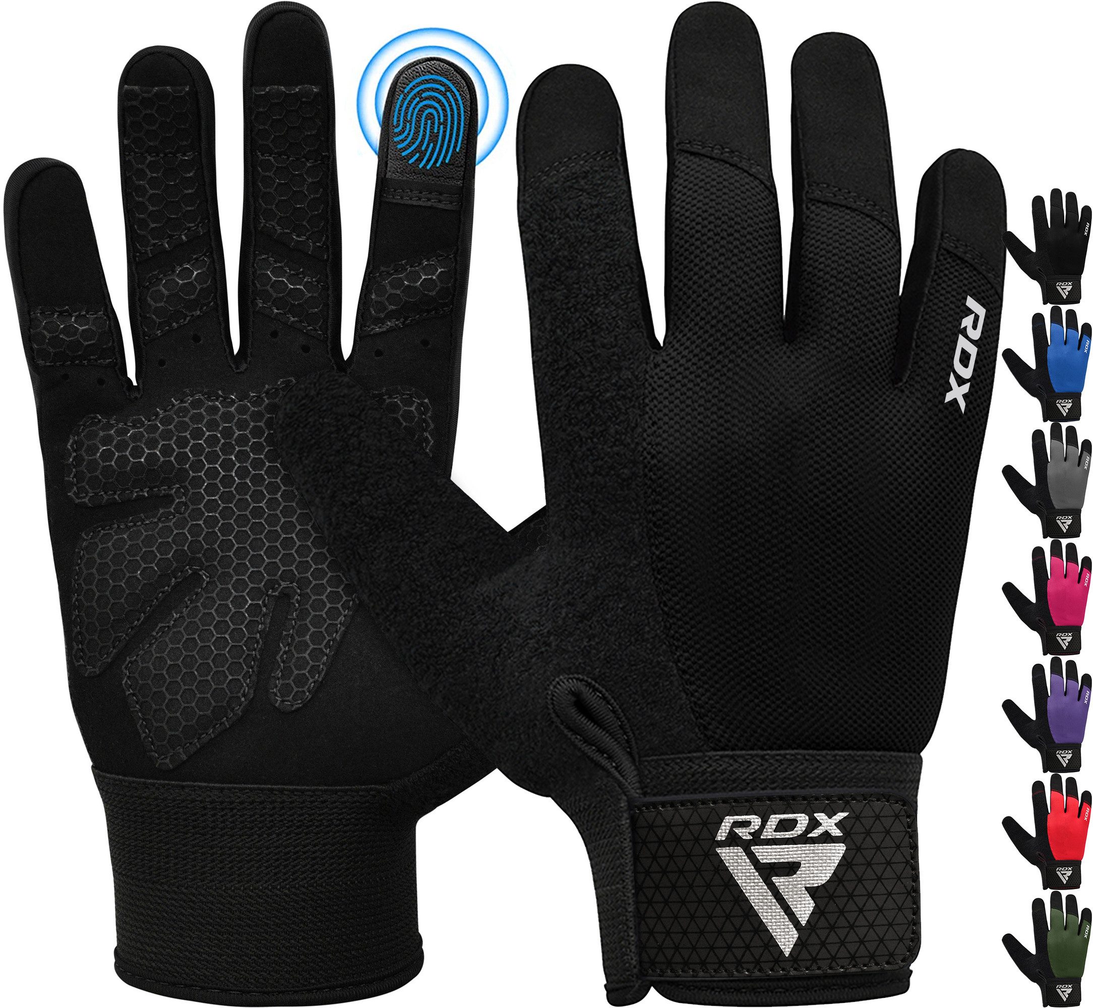 RDX Trainingshandschuhe RDX Fitness Handschuhe Full Finger Frauen Männer Gewichtheben Training