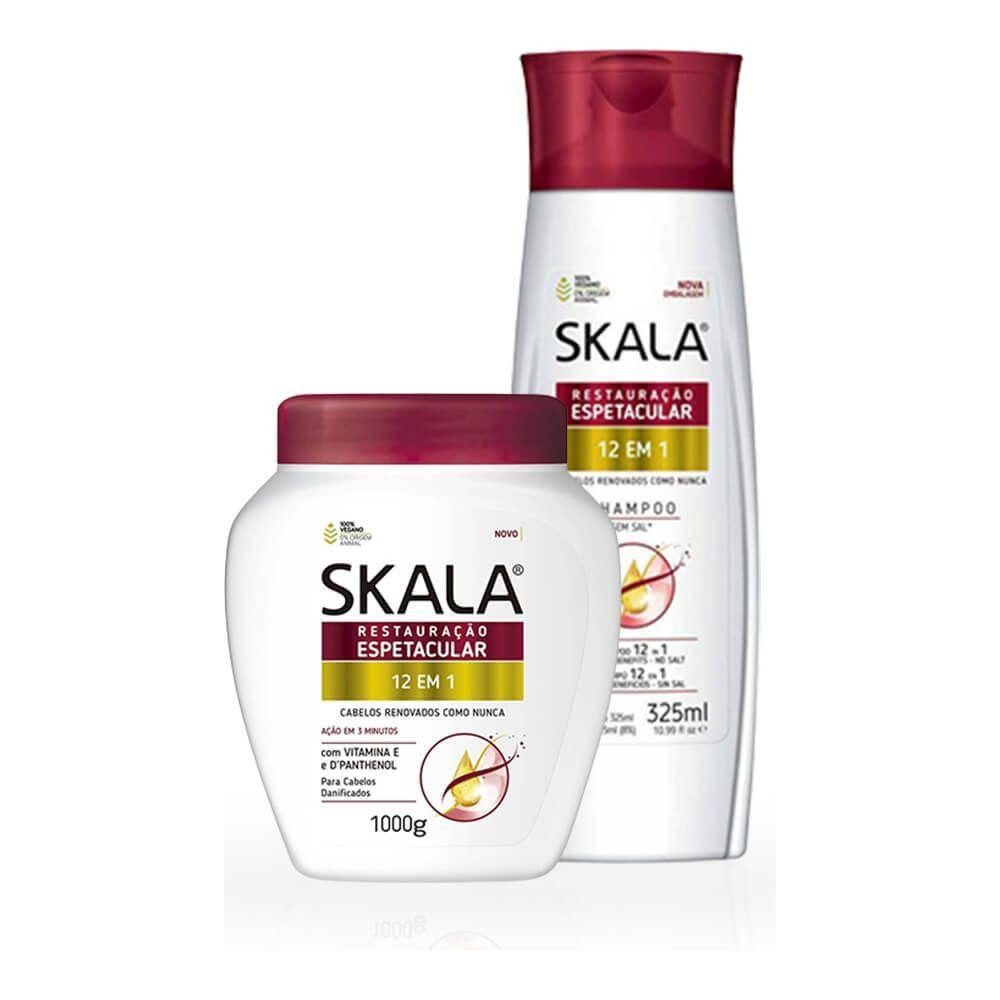 SK Haarshampoo skala hair 12 in 1 restoration bundle