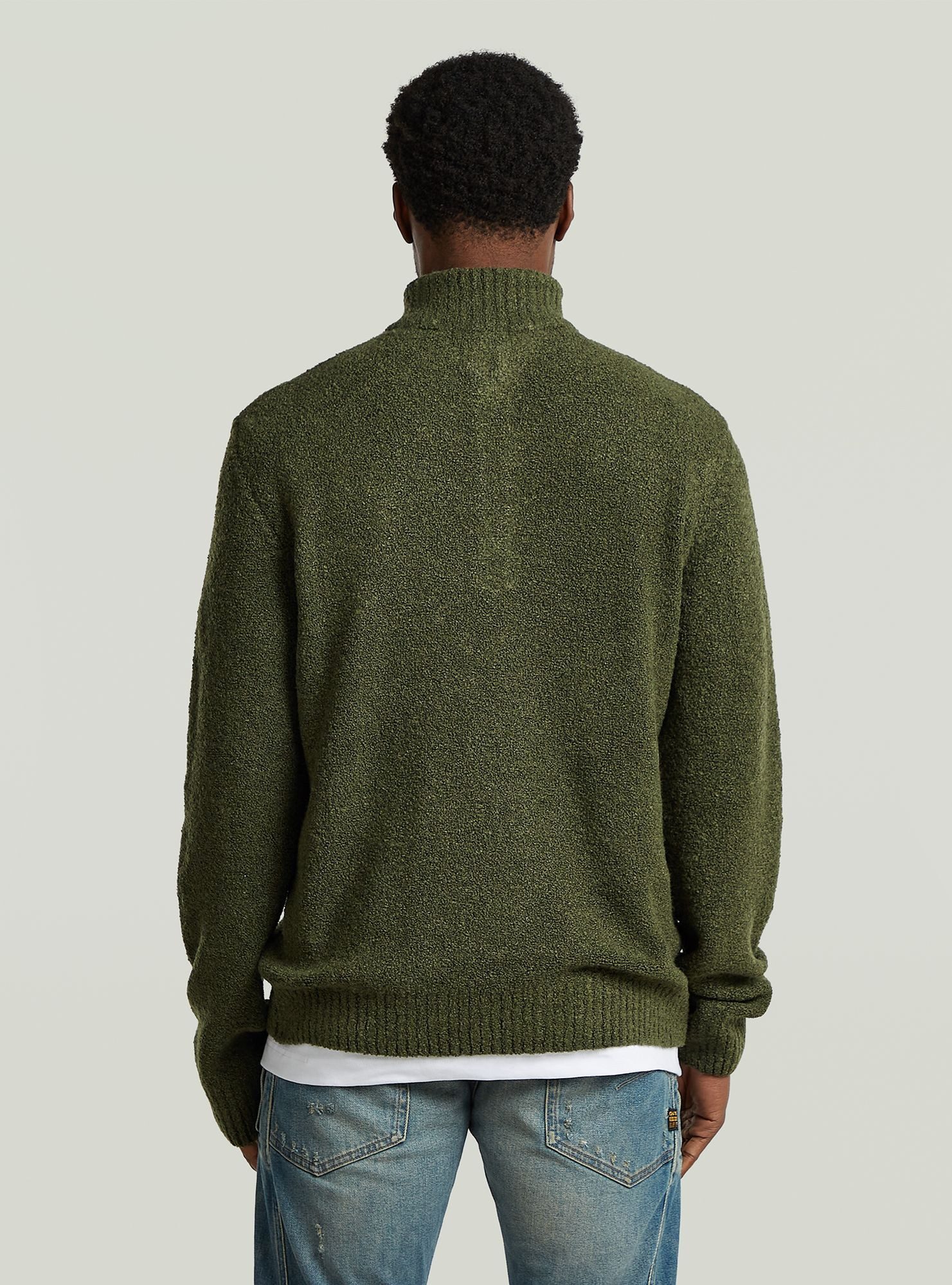 G-STAR Longpullover Boucle Skipper Knit