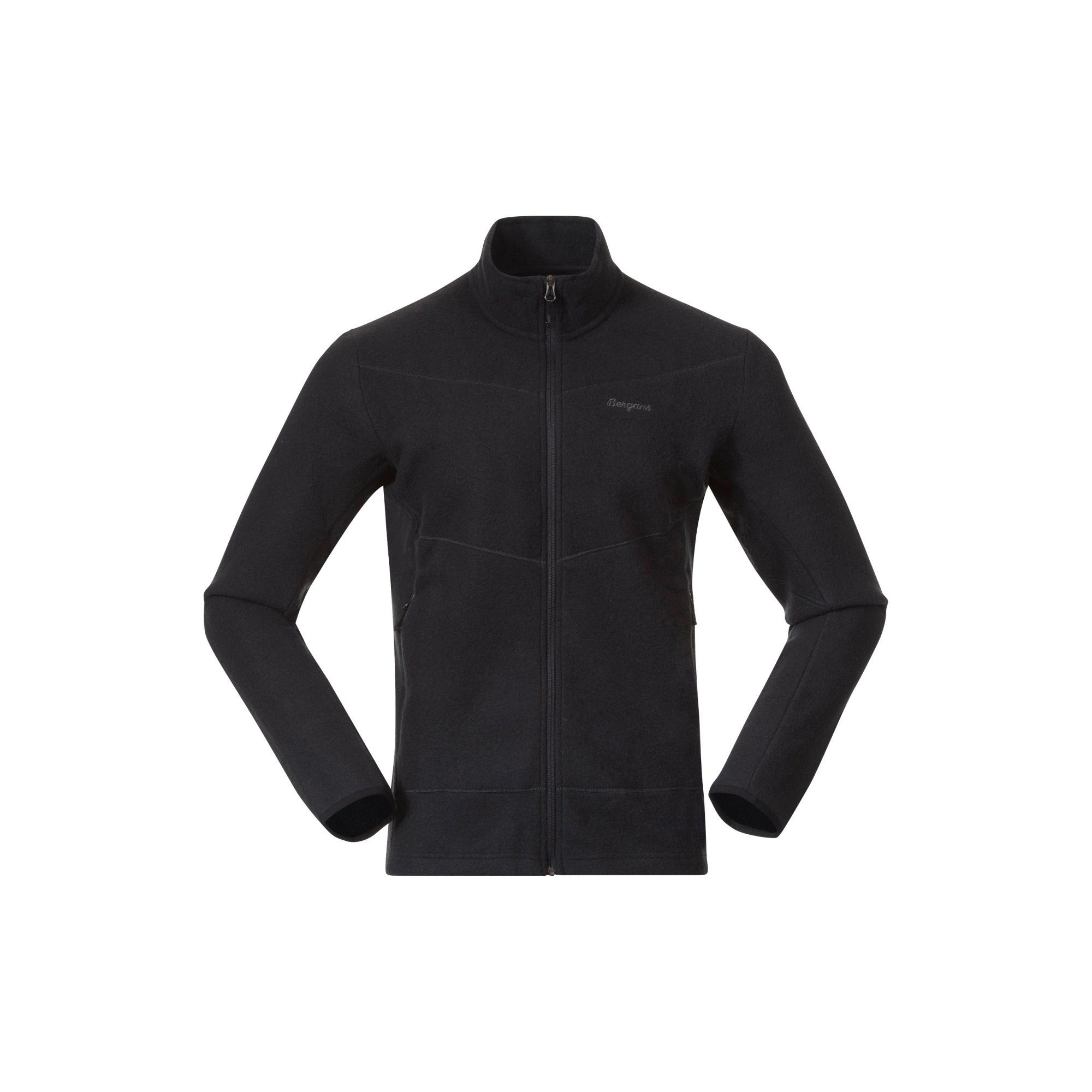 Bergans Fleecejacke Rabot Merino Midlayer (Merinomix) schwarz Herren günstig online kaufen
