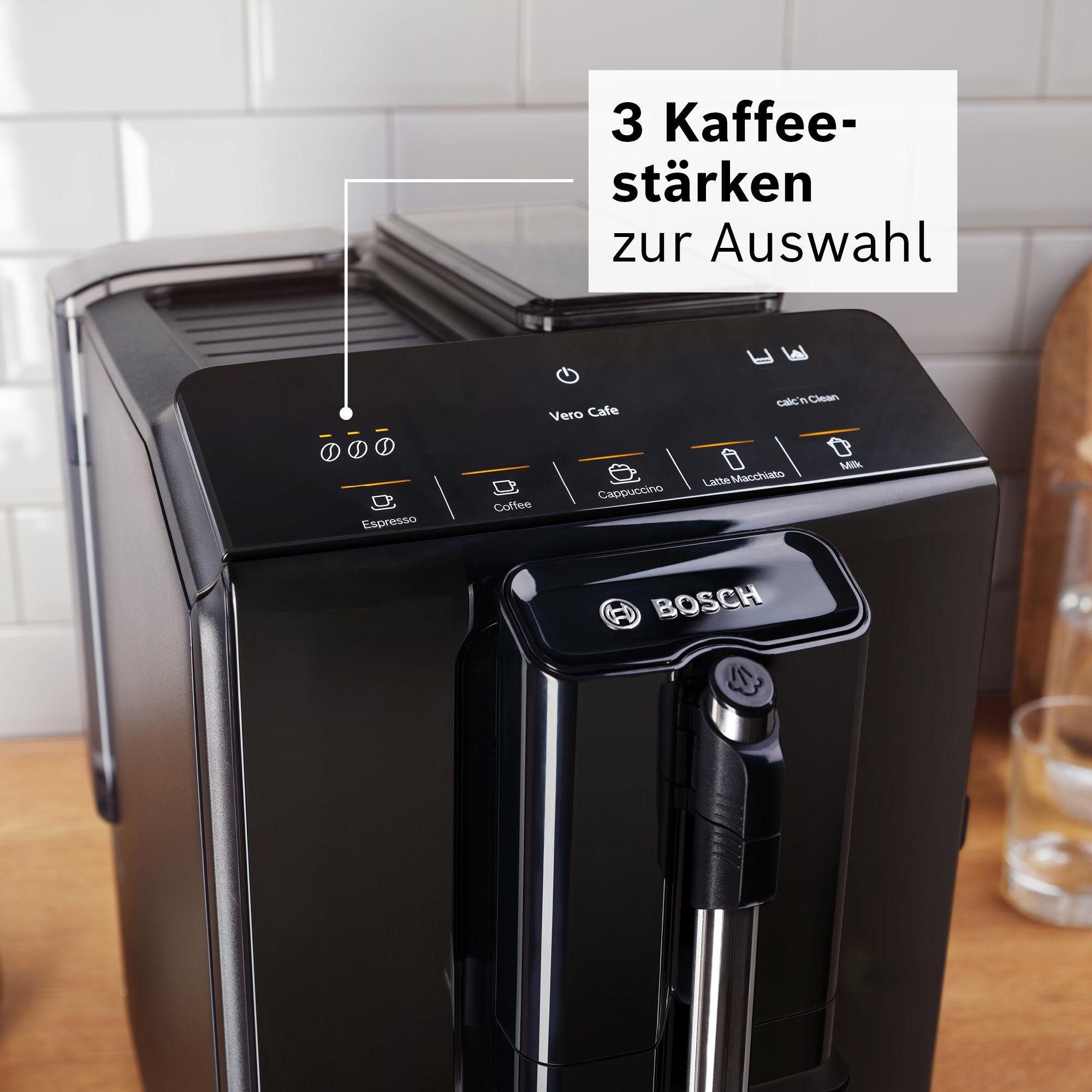 BOSCH Kaffeevollautomat Kaffeevollautomat mit MilkMagic Pro, Hauptmerkmale: One-Touch, MilkMagic Pro, Keramik-Mahlwerk, 15 bar – Bild 4 von 5