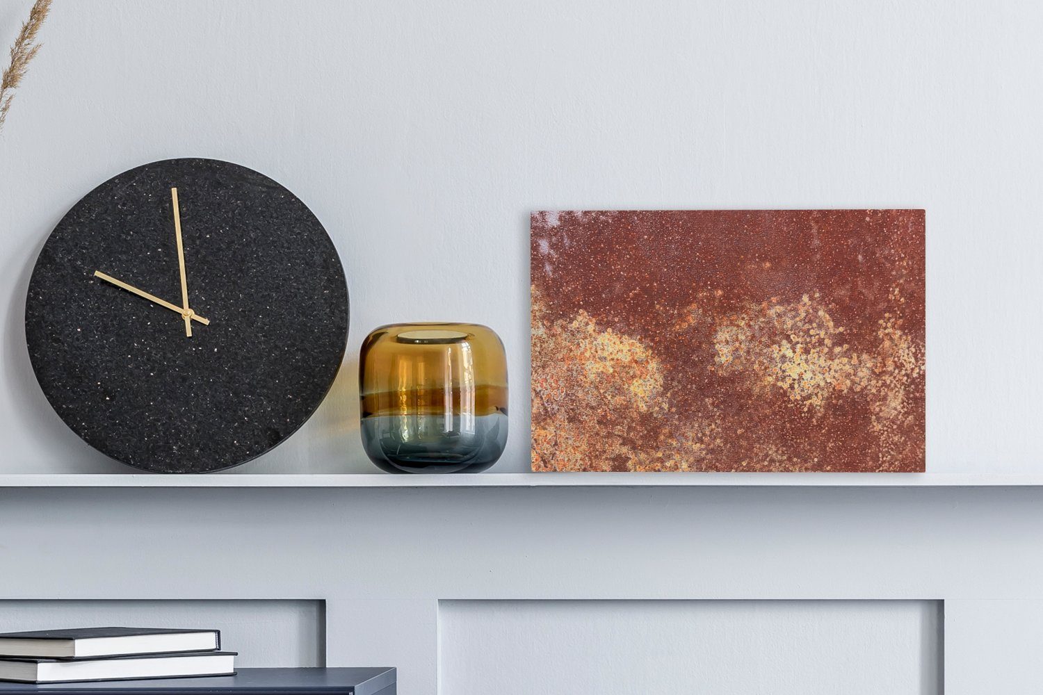 OneMillionCanvasses® Leinwandbild Rost - Rot - günstig online kaufen