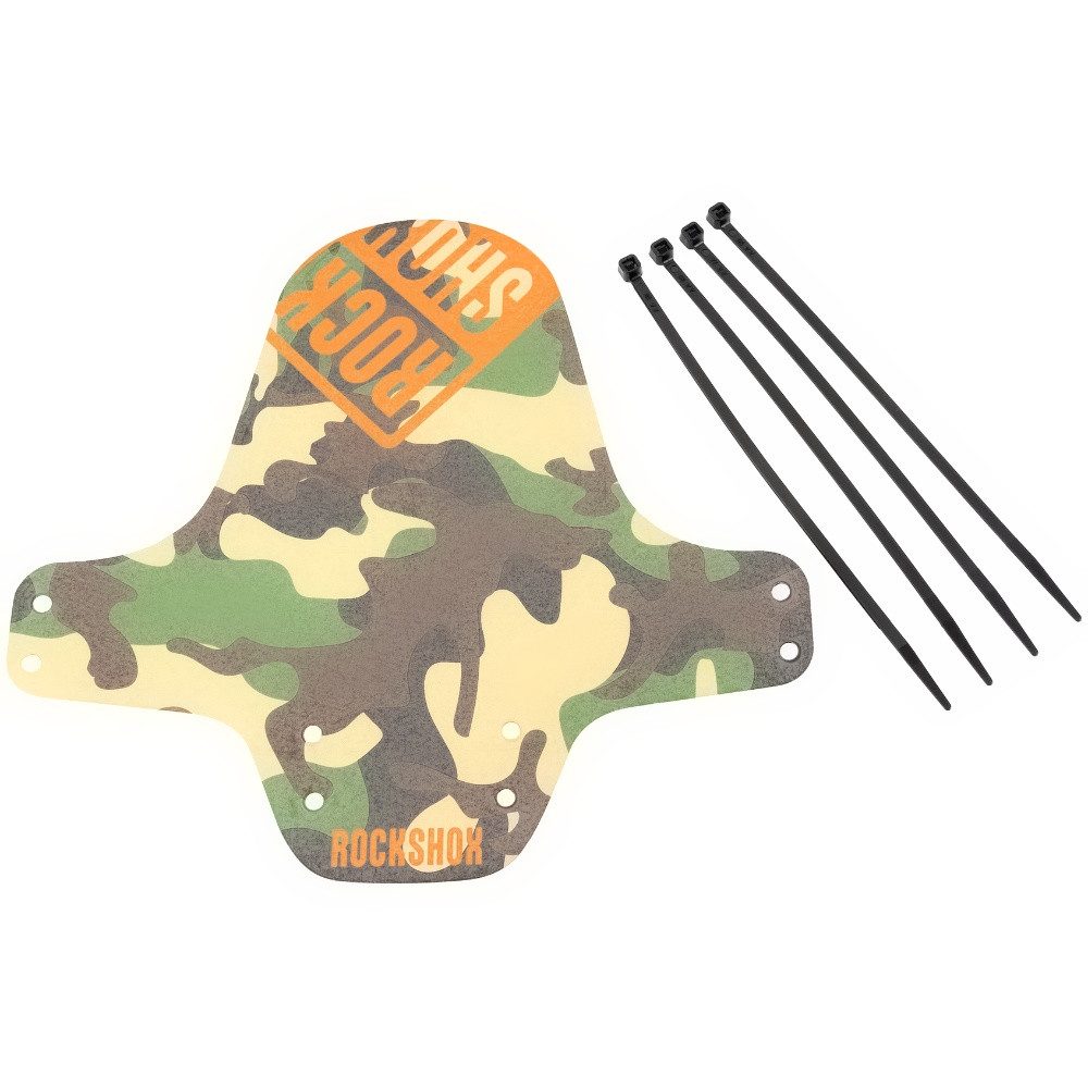 RockShox Schutzblech RockShox Steckradschutz Fender" Camouflage “The Justin Frey” oranges L
