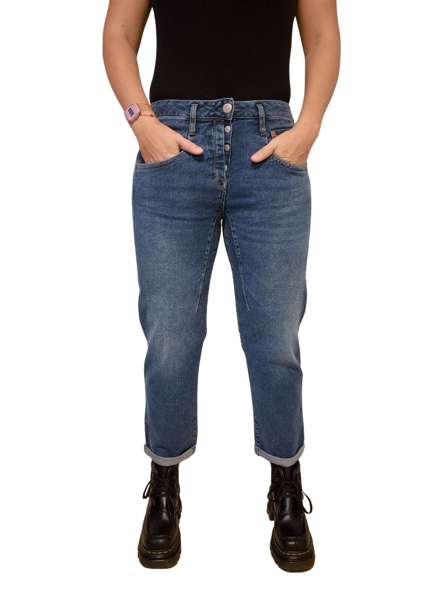 Herrlicher Boyfriend-Jeans 5840-RD202-677, Shyra Tap Boyfriend günstig online kaufen