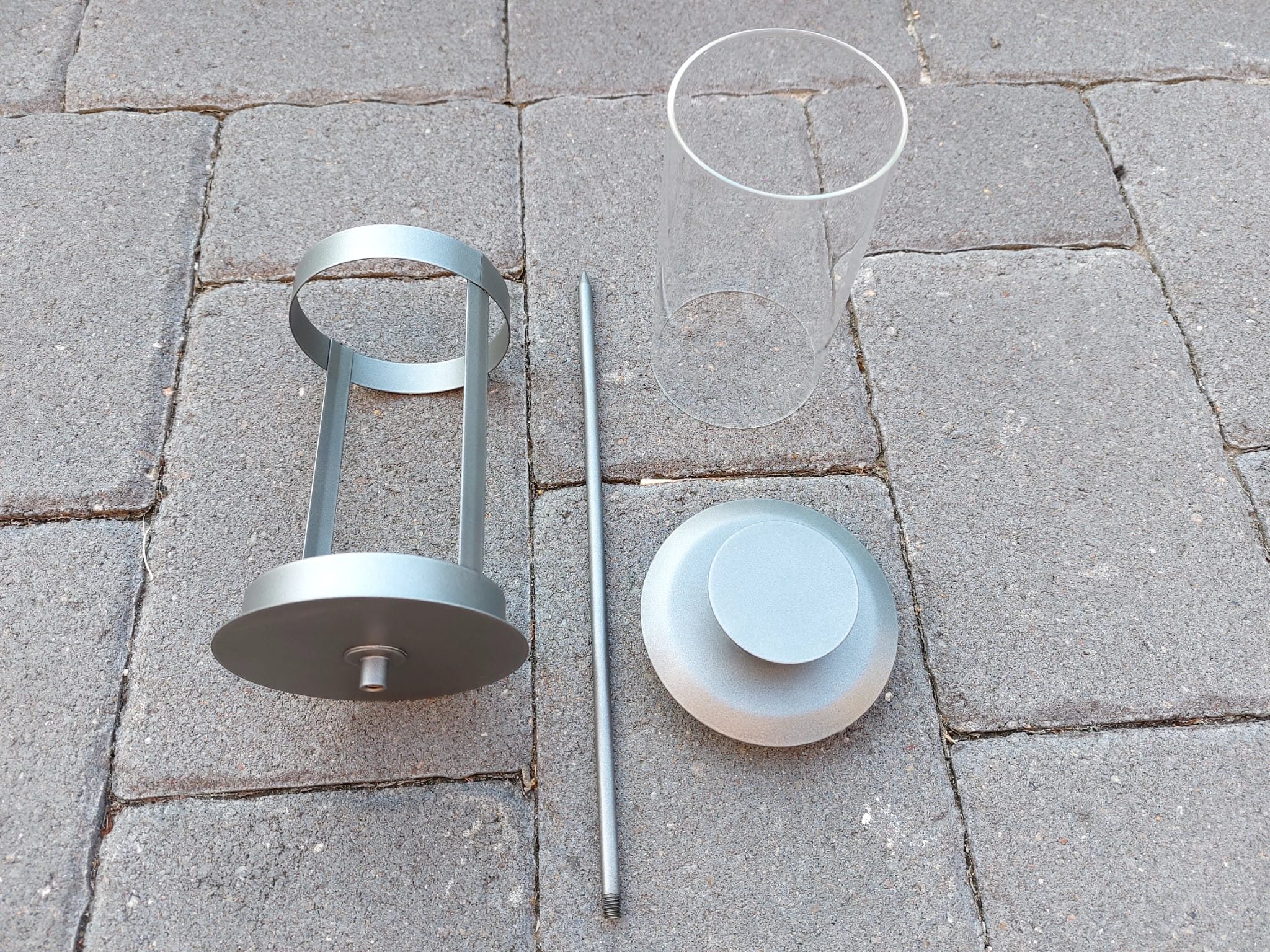 meytrade Kerzenlaterne Laterne mit Erdspieß für Garten, Balkon, Terrasse, G günstig online kaufen