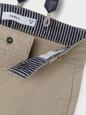 Name It Chinohose Chino Hose Gerade Twill 7117 in Beige