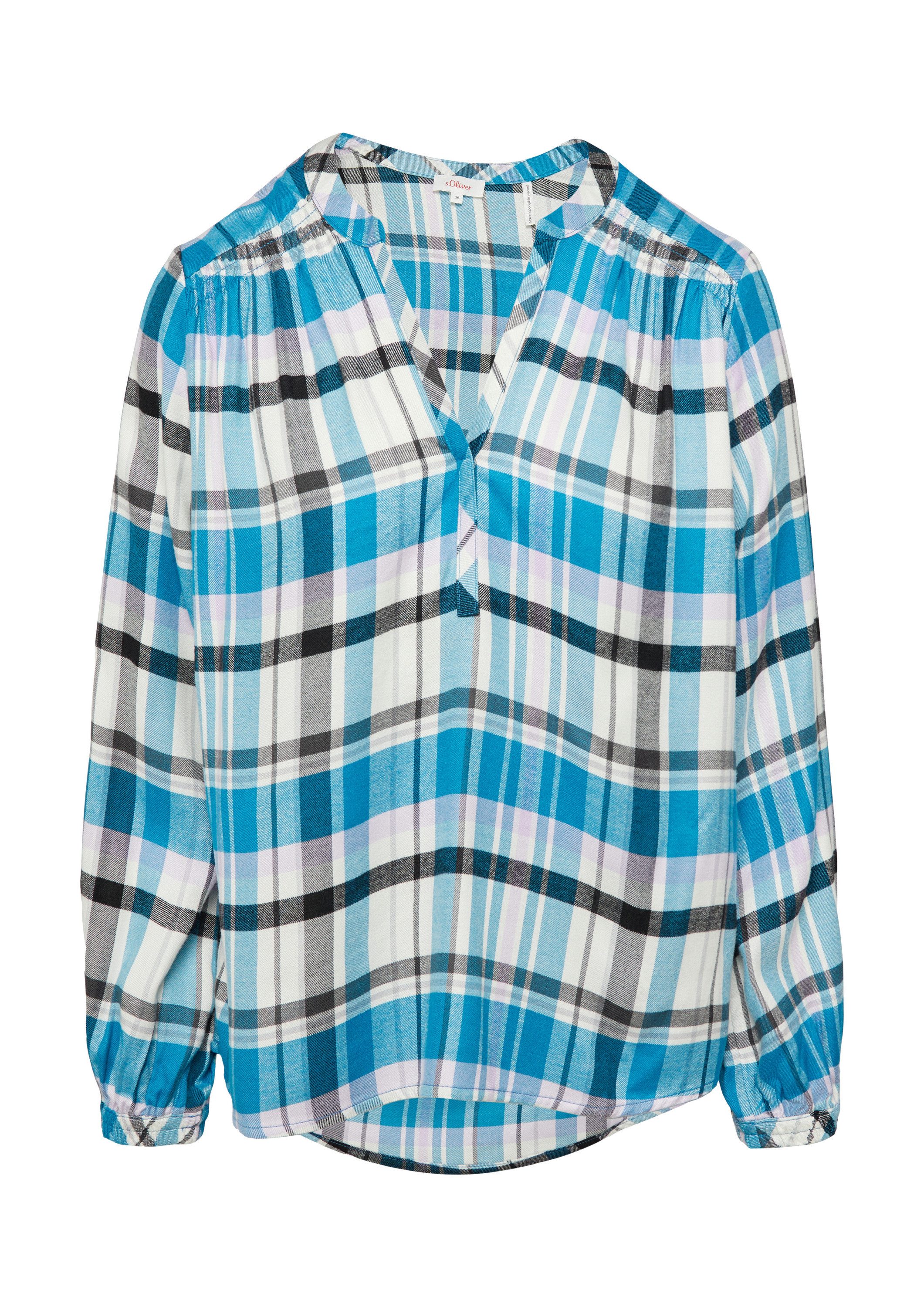 s.Oliver Langarmbluse Bluse Softe Langarmbluse mit günstig online kaufen