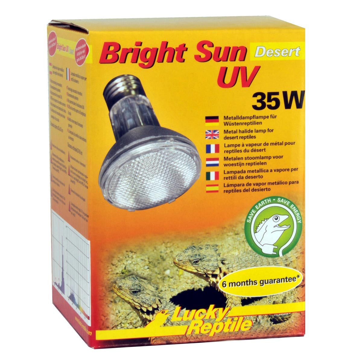 Lucky Reptile Terrarienleuchte Bright Sun UV Desert, 35W