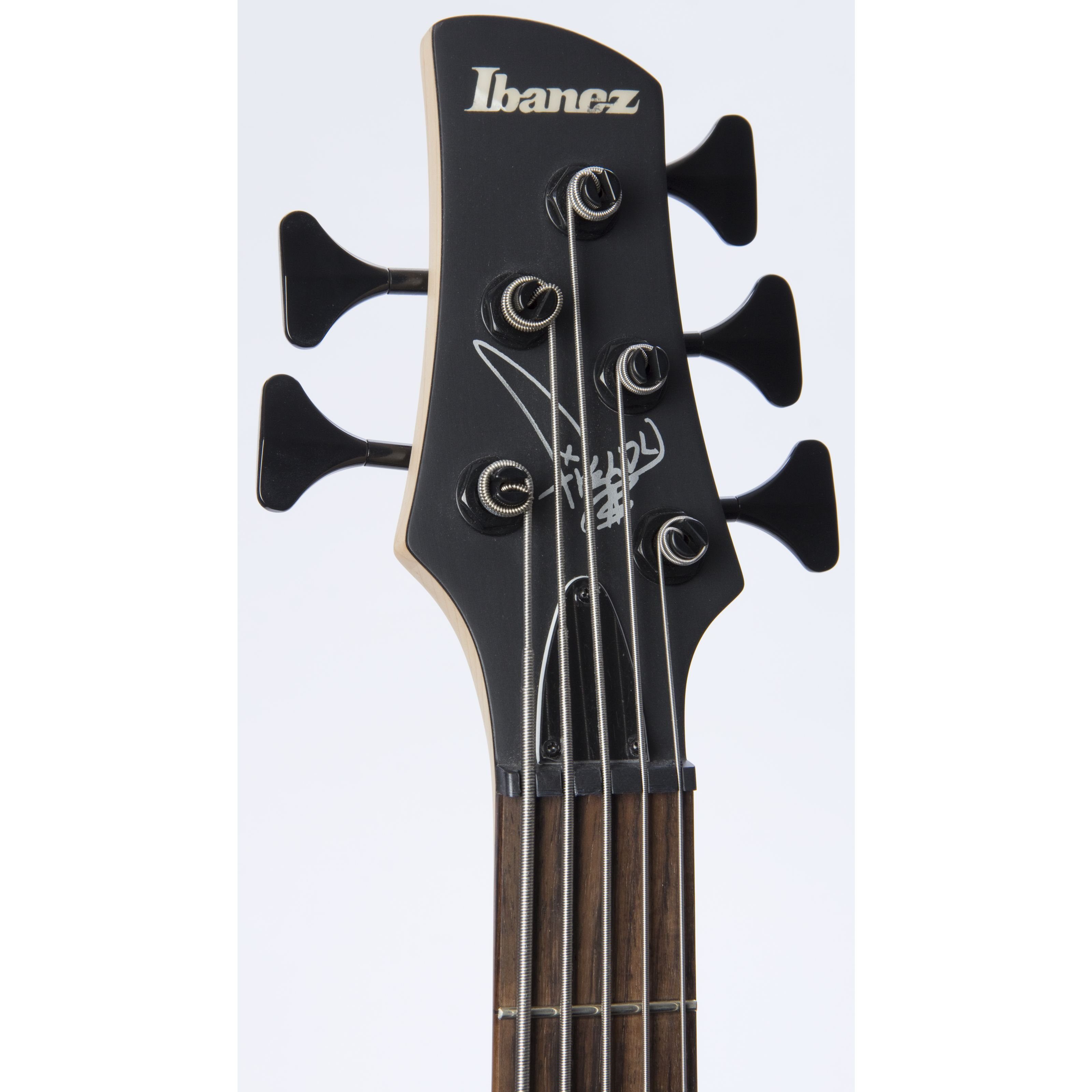 Ibanez E-Bass, Fieldy K5-BKF Black Flat, E-Bässe, 5-Saiter E-Bässe, Fieldy K5-BKF Black Flat - E-Bass