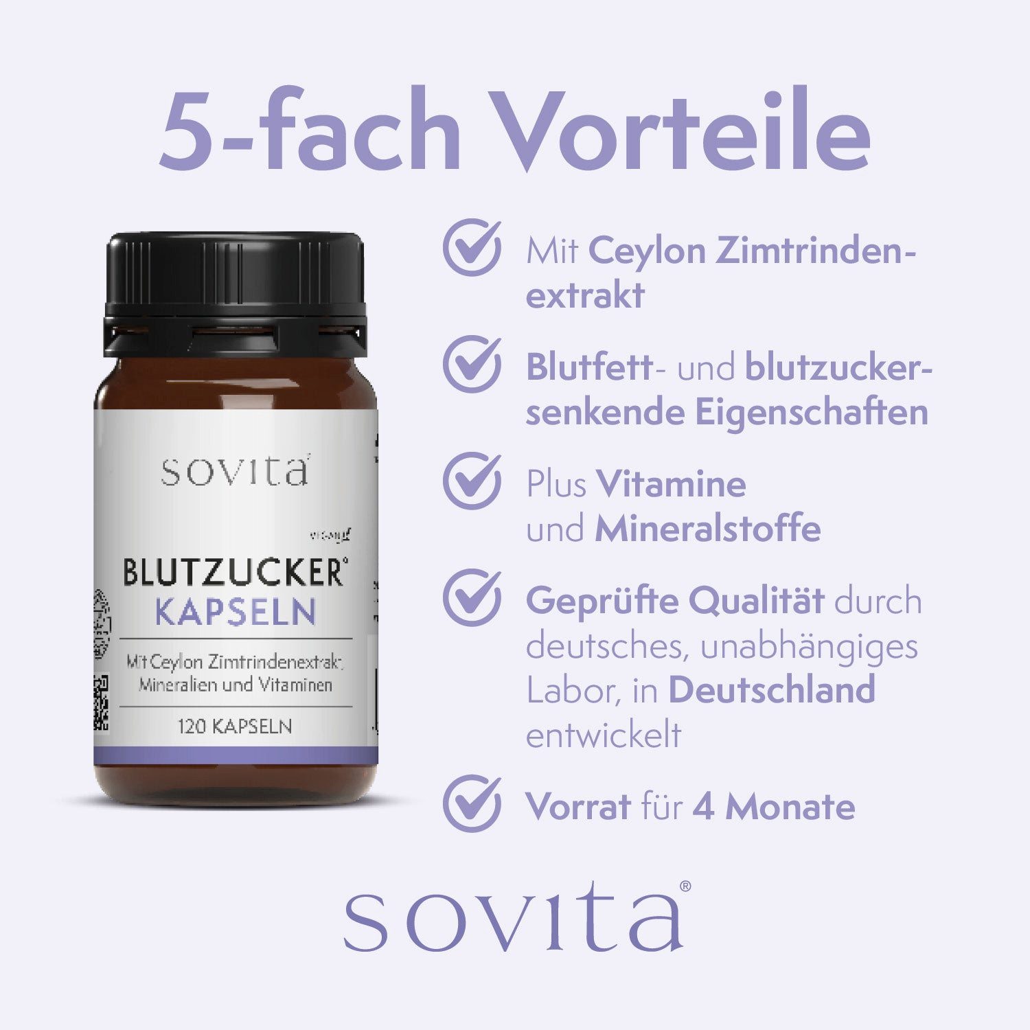 Ascopharm sovita Blutzucker Kapseln 1, 1 er