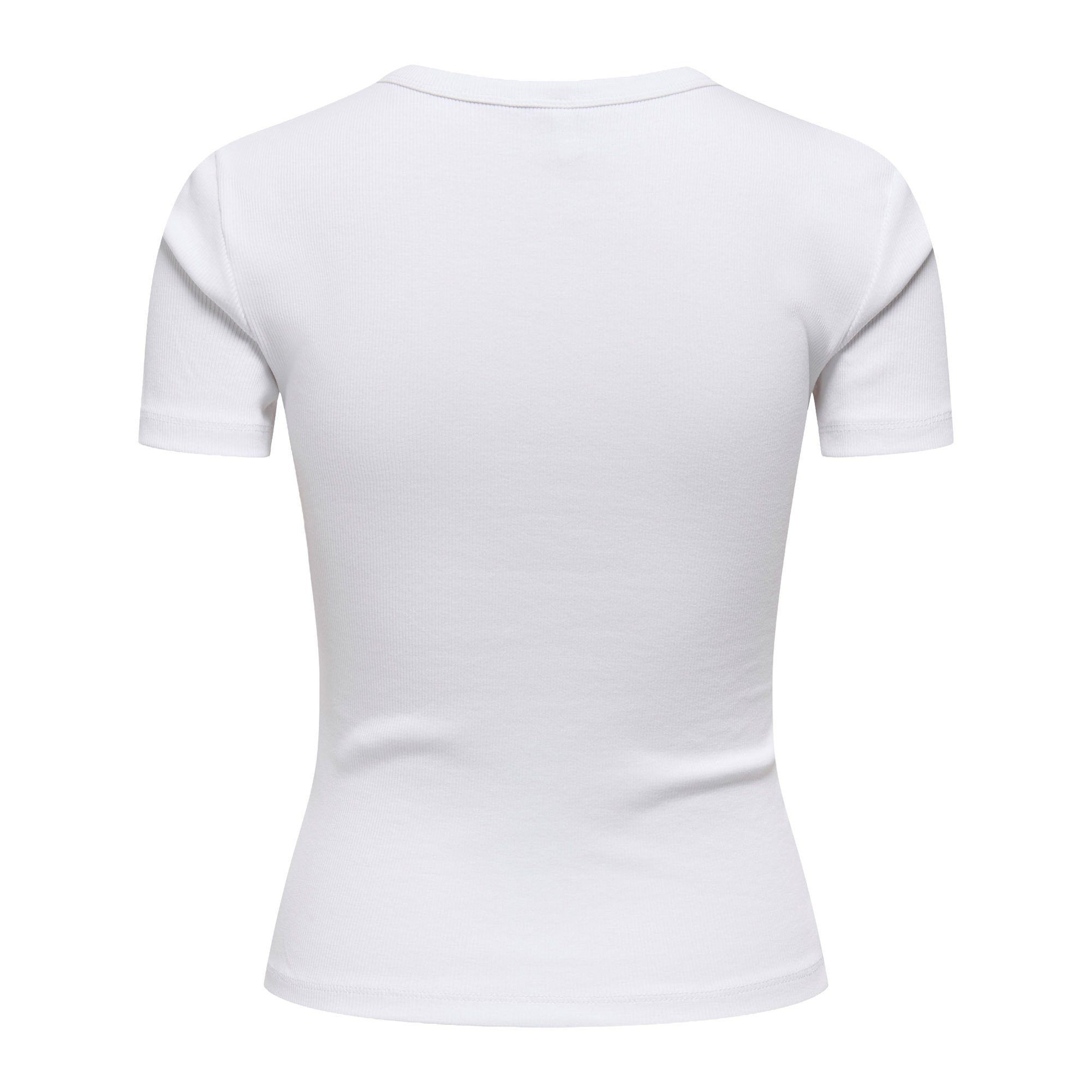 ONLY T-Shirt Damen T-Shirt 1er Pack Baumwollmischung (Packung, 1er Pack) günstig online kaufen