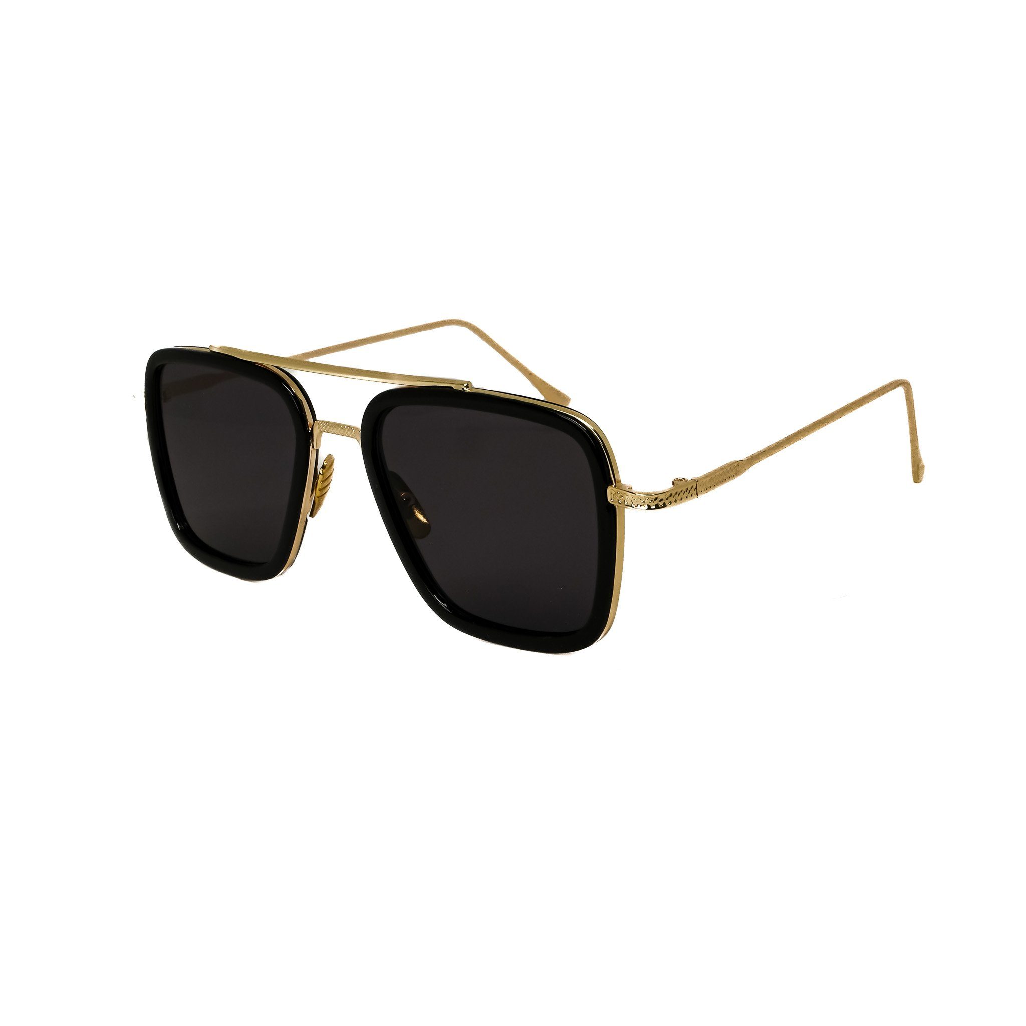 Sonnenbrille Pilotenbrille Rechteckig 2 Farben Herren Brille