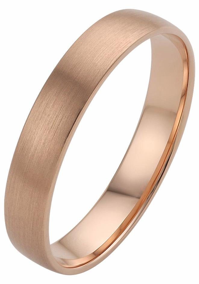 Firetti Trauring Schmuck Geschenk Gold 375 Hochzeit Ehering "LIEBE" Sterne, Made in Germany, wahlweise mit oder ohne Brillanten